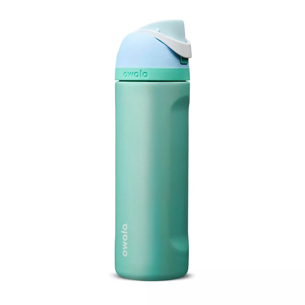 Botella Owala antifugas con tapa FreeSip y asa de seguridad #Color_OWA Morning Dew