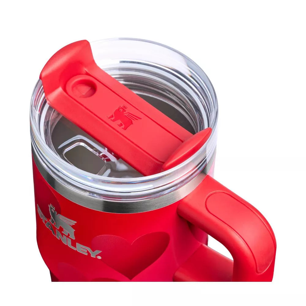 Stanley Valentine's Day 20 oz Stainless Steel H2.0 Flowstate Quencher Tumbler