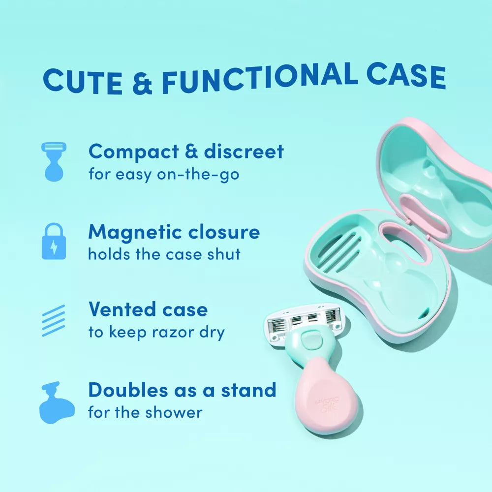 Hydro Silk Mini Razor and Travel Case