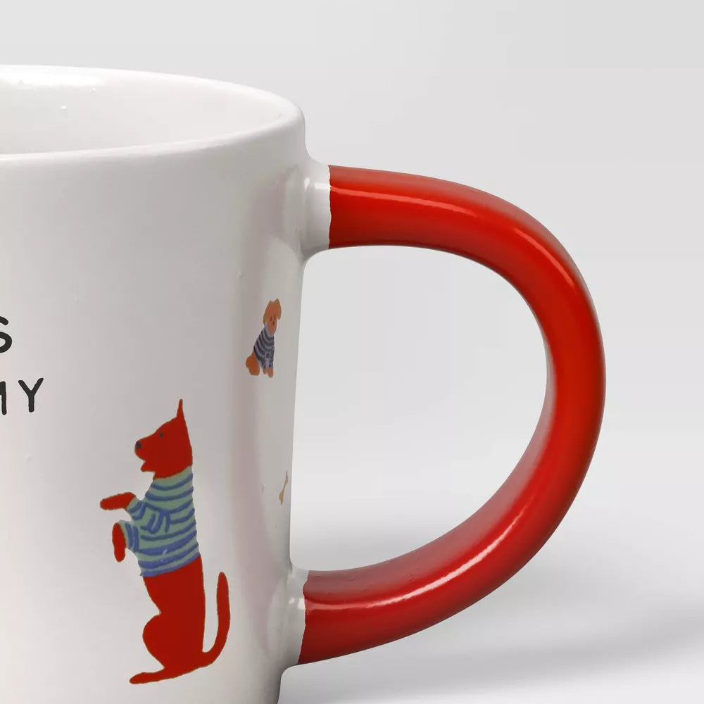 Stoneware Home is Where my Dog is Mug