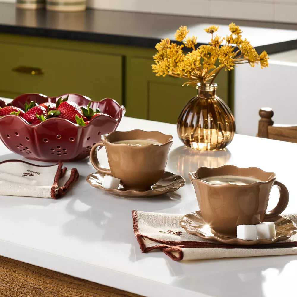 Espresso Cup and Saucer