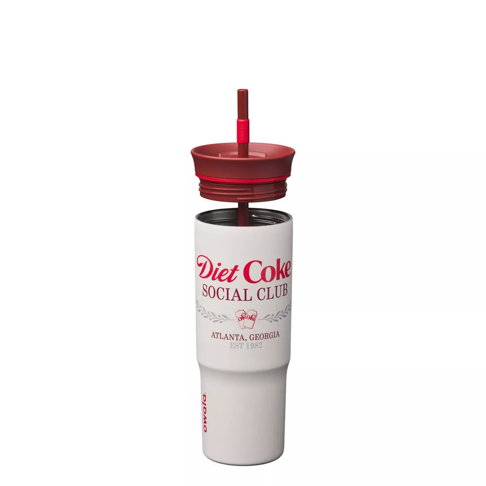 Special Edition Diet Coke Stainless Steel Straw Tumbler 24oz