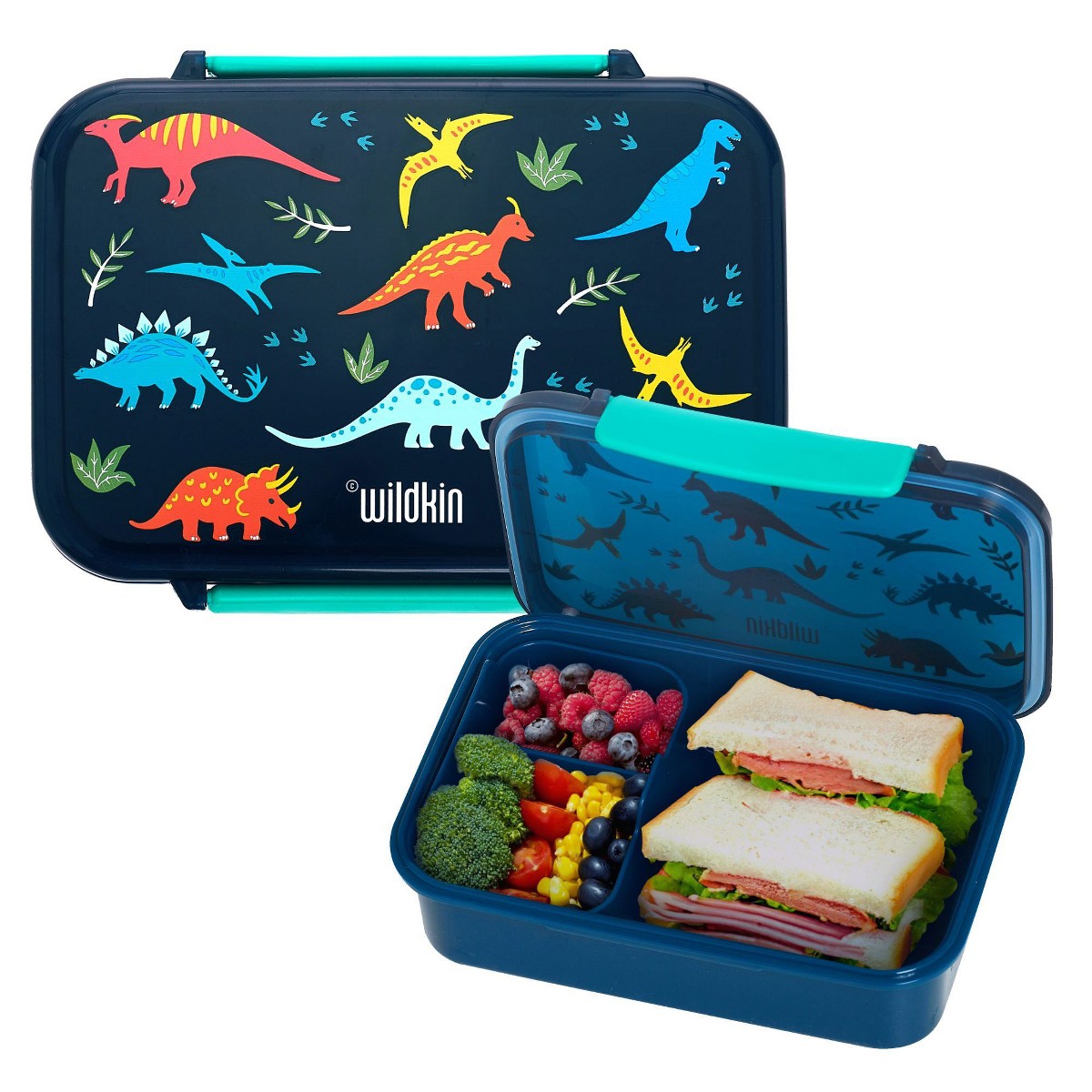 Contenedor bento infantil Wildkin diseño Jurassic Dinosaurs #color_WIK Jurassic Dinosaurs