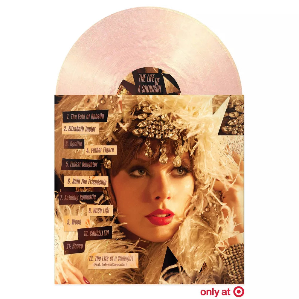 Taylor Swift - The Life of a Showgirl: The Crowd is Your King Edition (Summertime Spritz Pink Shimmer Vinyl)