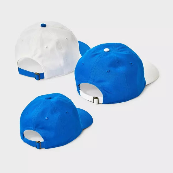Men's 3pk Father's Day Baseball Hat - Goodfellow & Co Blue