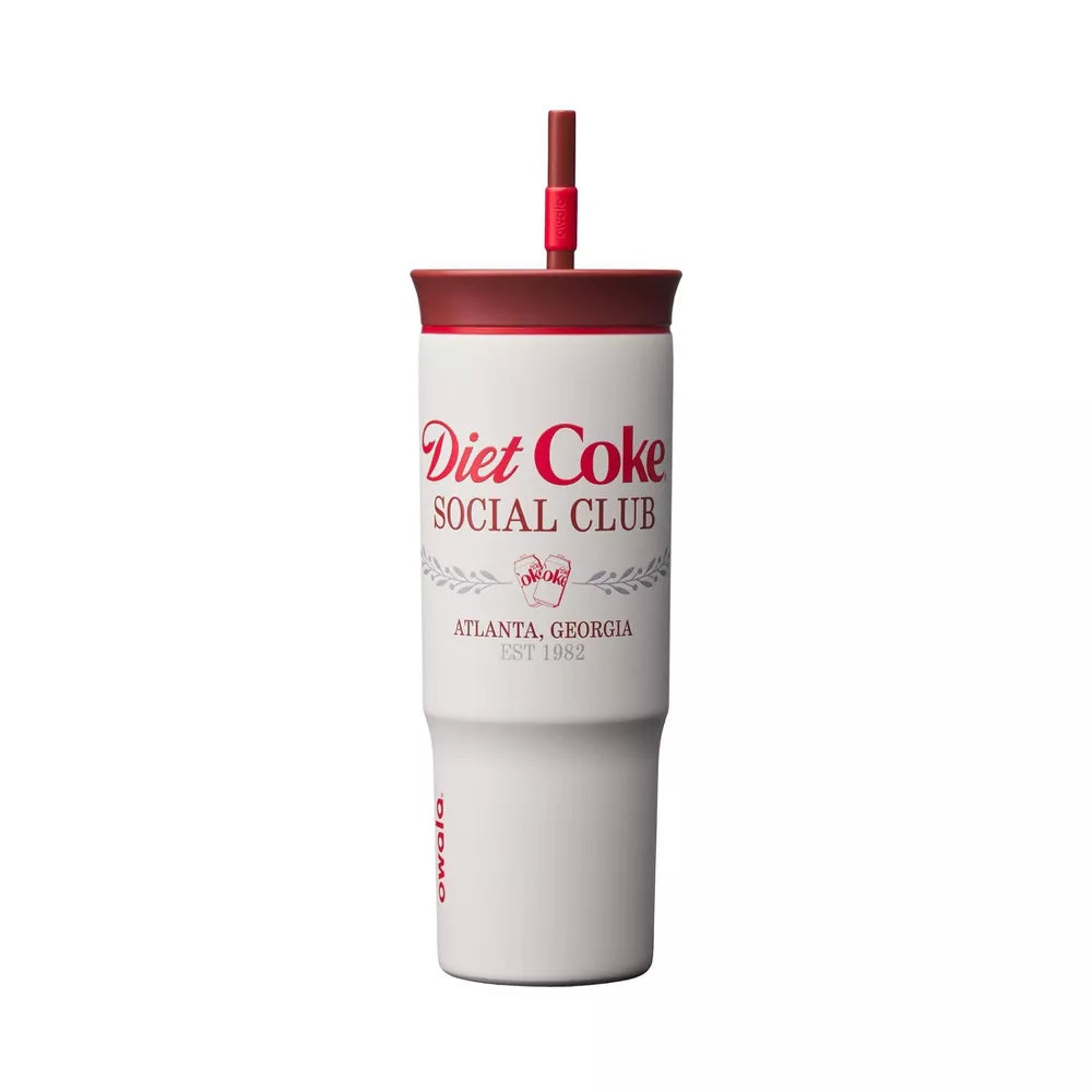 Special Edition Diet Coke Stainless Steel Straw Tumbler 24oz