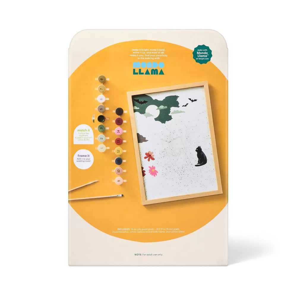 Reading Ghost Paint by Number Activity Kit - Halloween