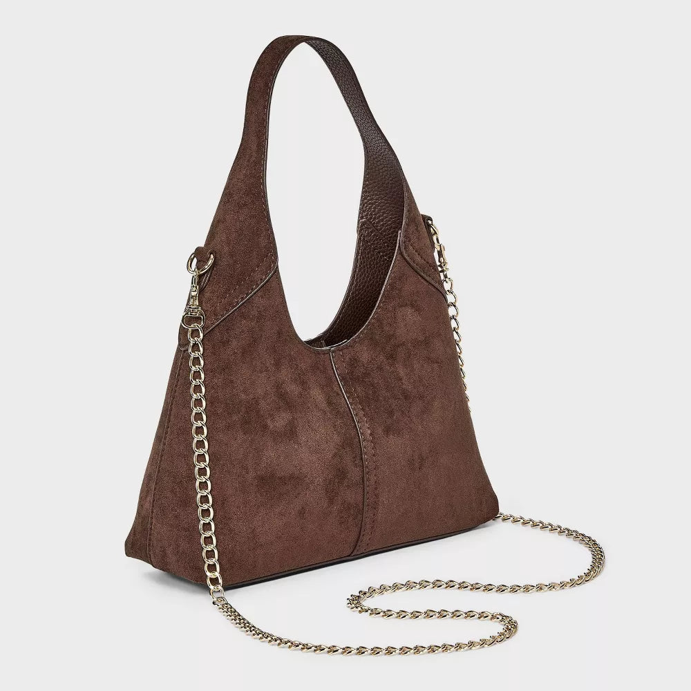 Mini Slouchy Chain Handbag
