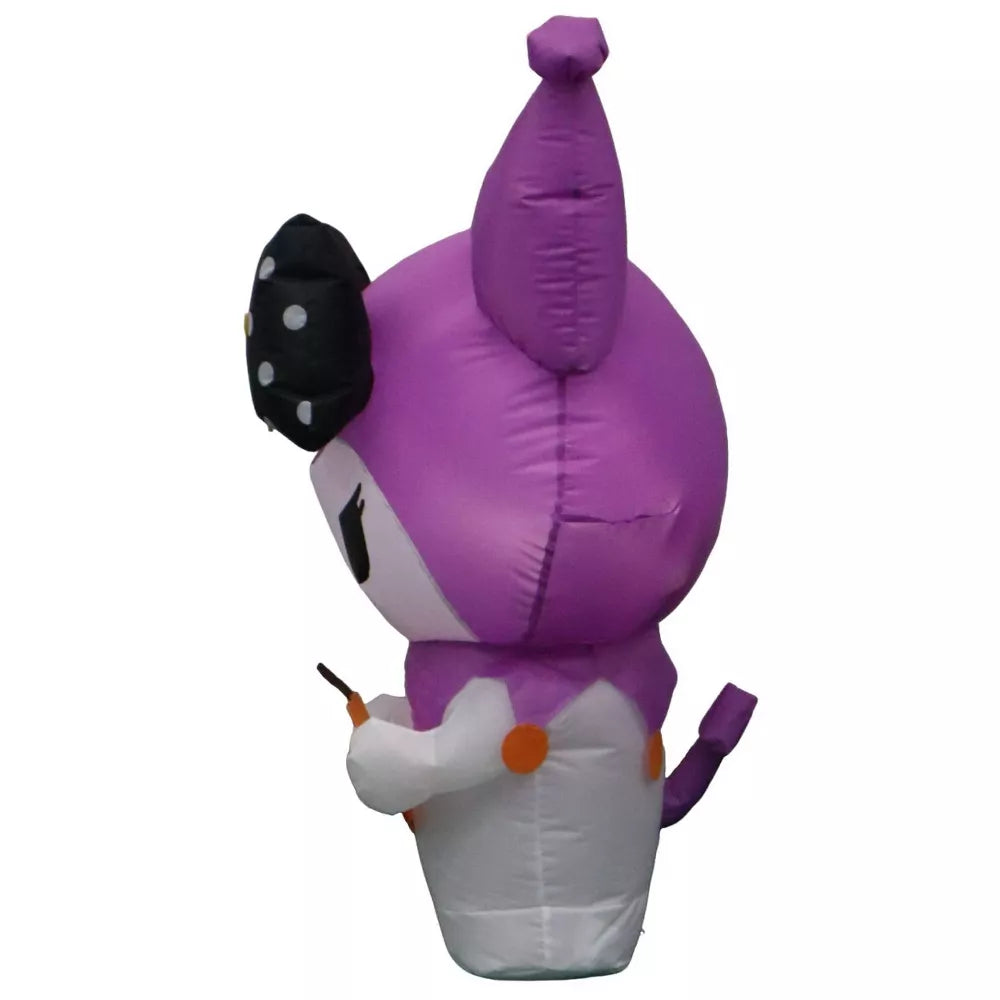 38.5" Airblown Kuromi Halloween Decoration Light Purple