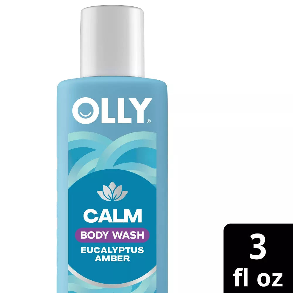 olly mood skin body wash travel size #aroma_Calm Mood | Ámbar de Eucalipto
