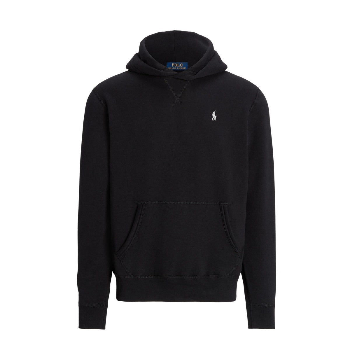 Men's Fleece Crewneck - Classic Pony White