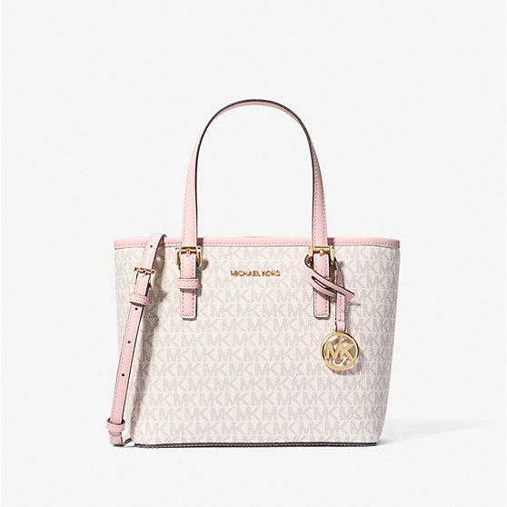 Jet Set Travel Extra-Small Logo Top-Zip Tote Bag