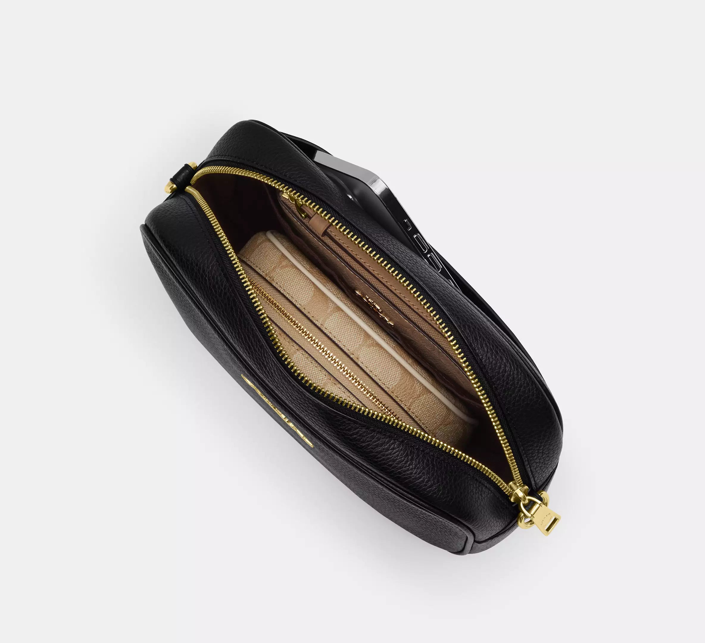 Jamie Camera Bag - Pebbled Leather