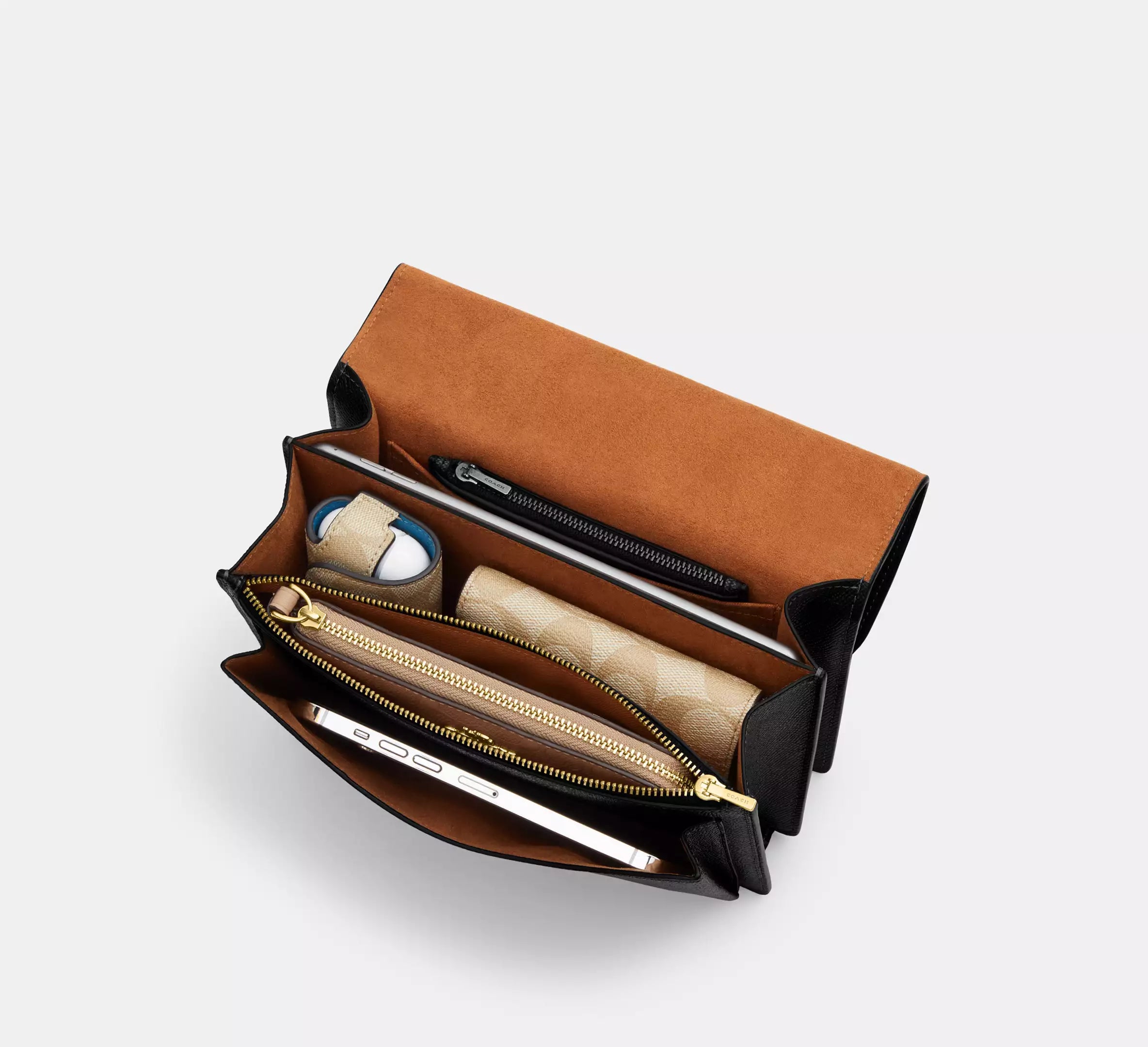 Klare Crossbody Bag In Sketch Signature Canvas