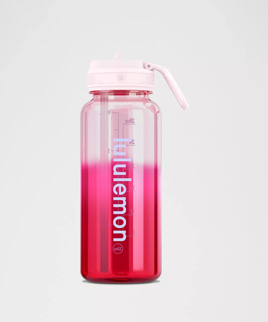 Back to Life Clear Bottle de Lululemon ligera y fácil de limpiar #color_LL Pink Pearl/Passionate/Lavender Frost