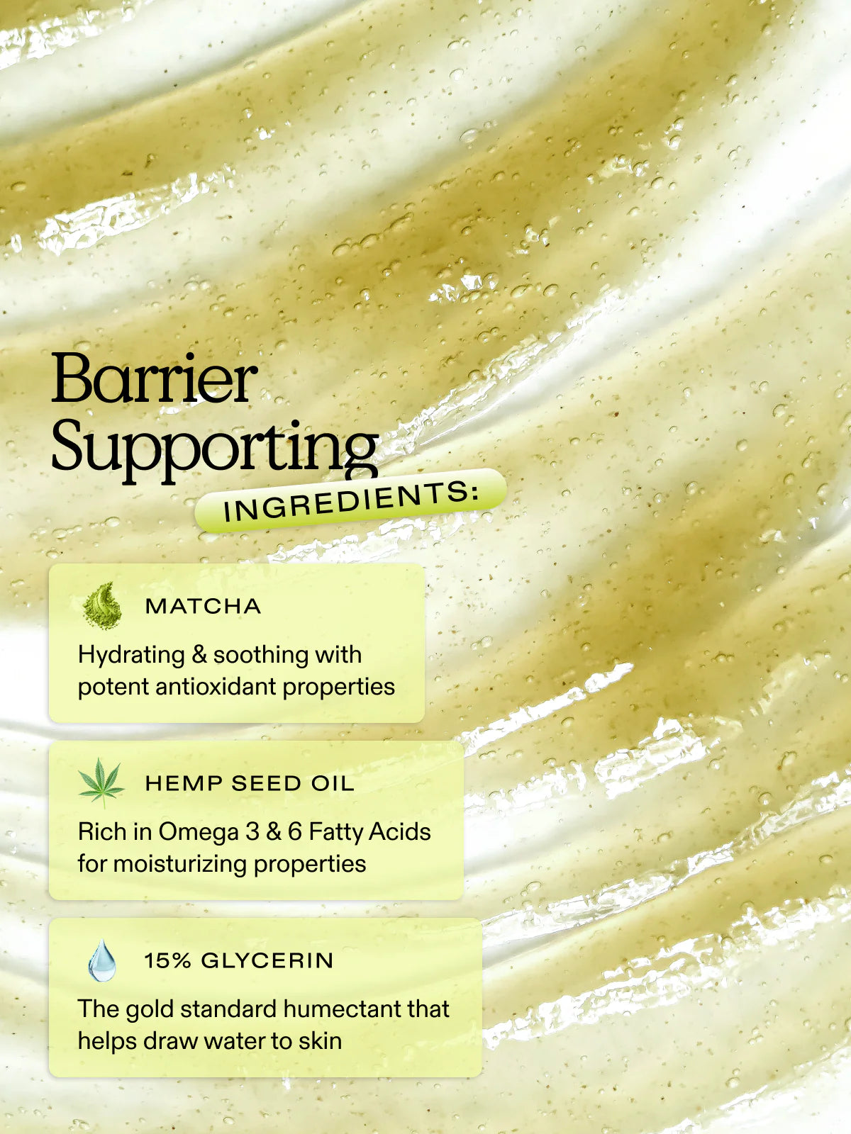 Matcha Hemp Hydrating Cleanser