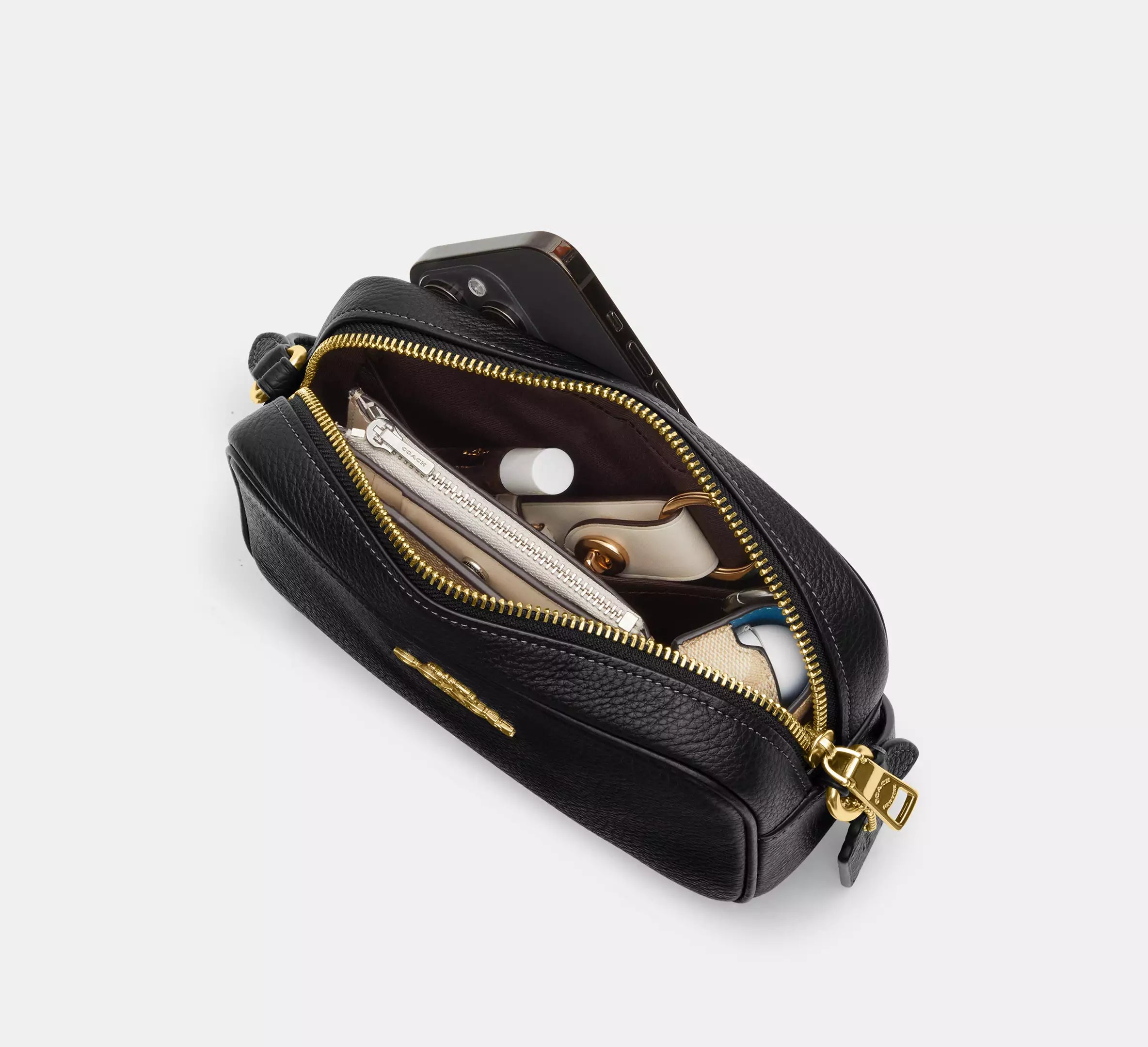 Mini Jamie Camera Bag In Signature Canvas