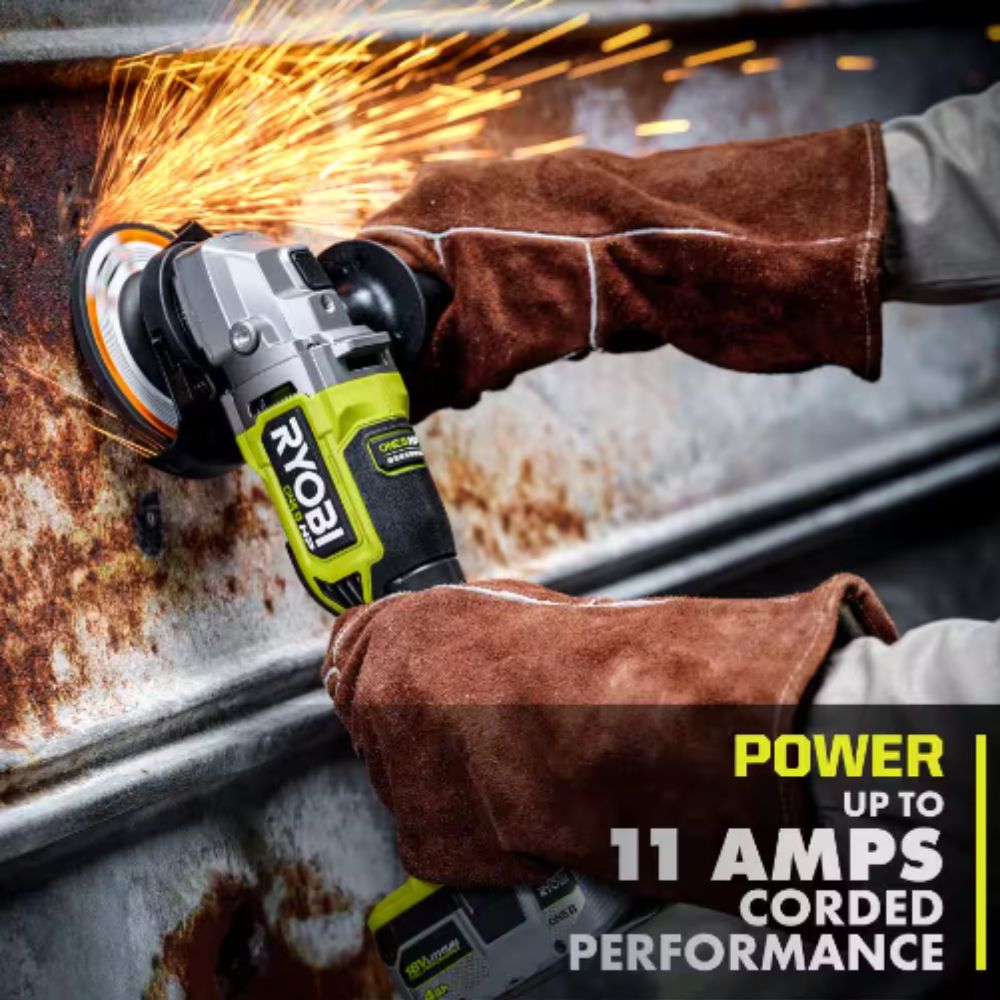 ONE+ HP 18V Brushless Cordless 4-1/2 in. Angle Grinder