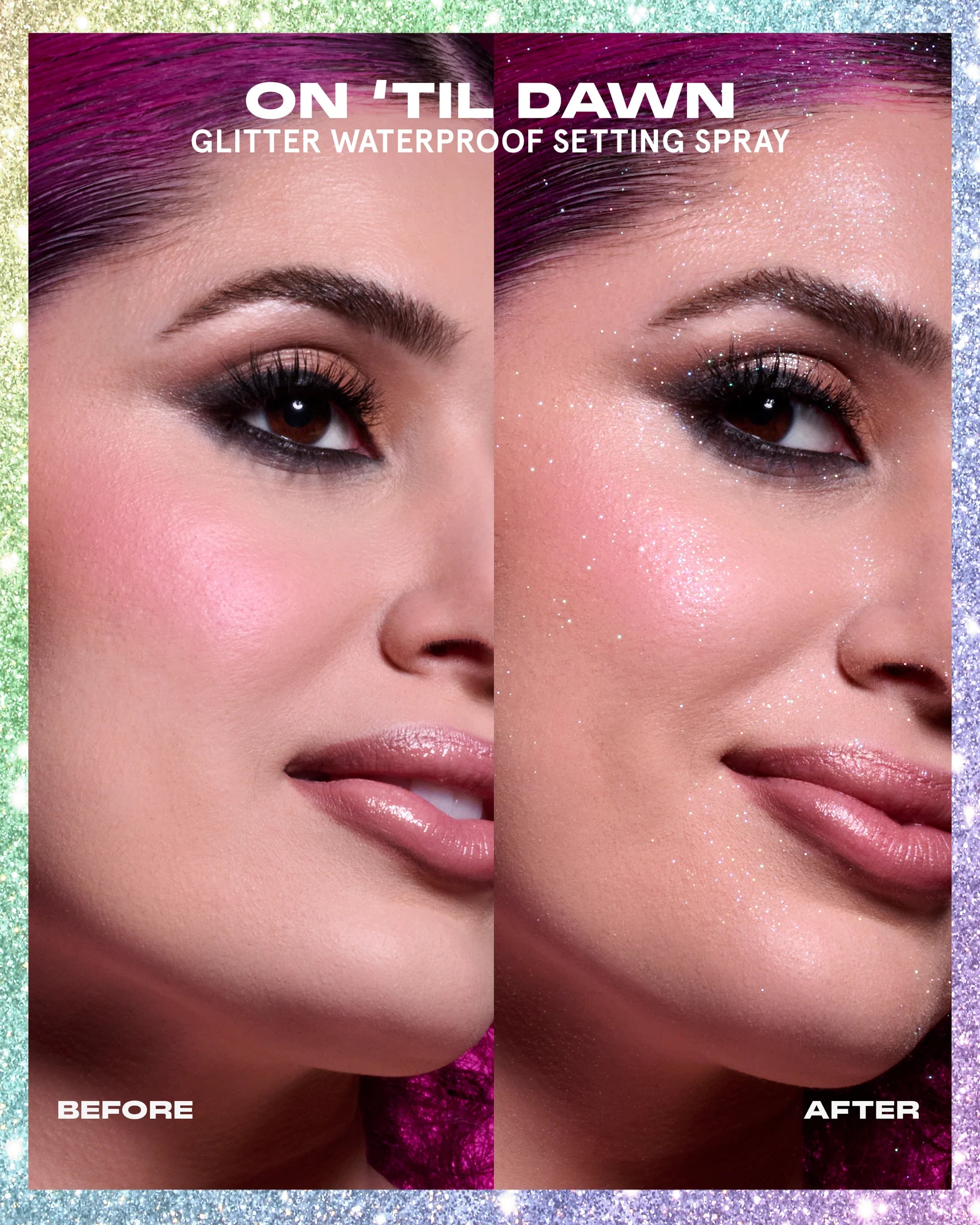 On Til Dawn Glitter Waterproof Setting Spray