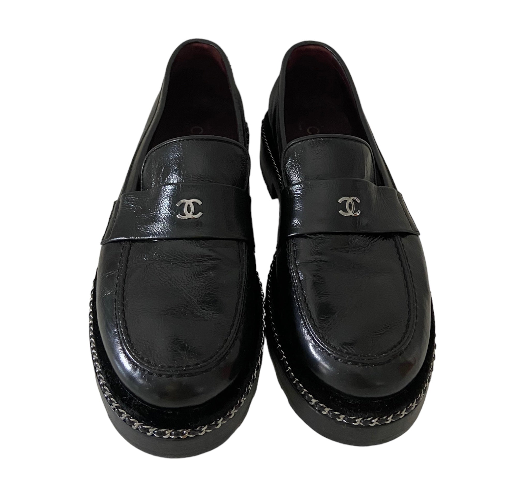 Chanel Platform Loafers