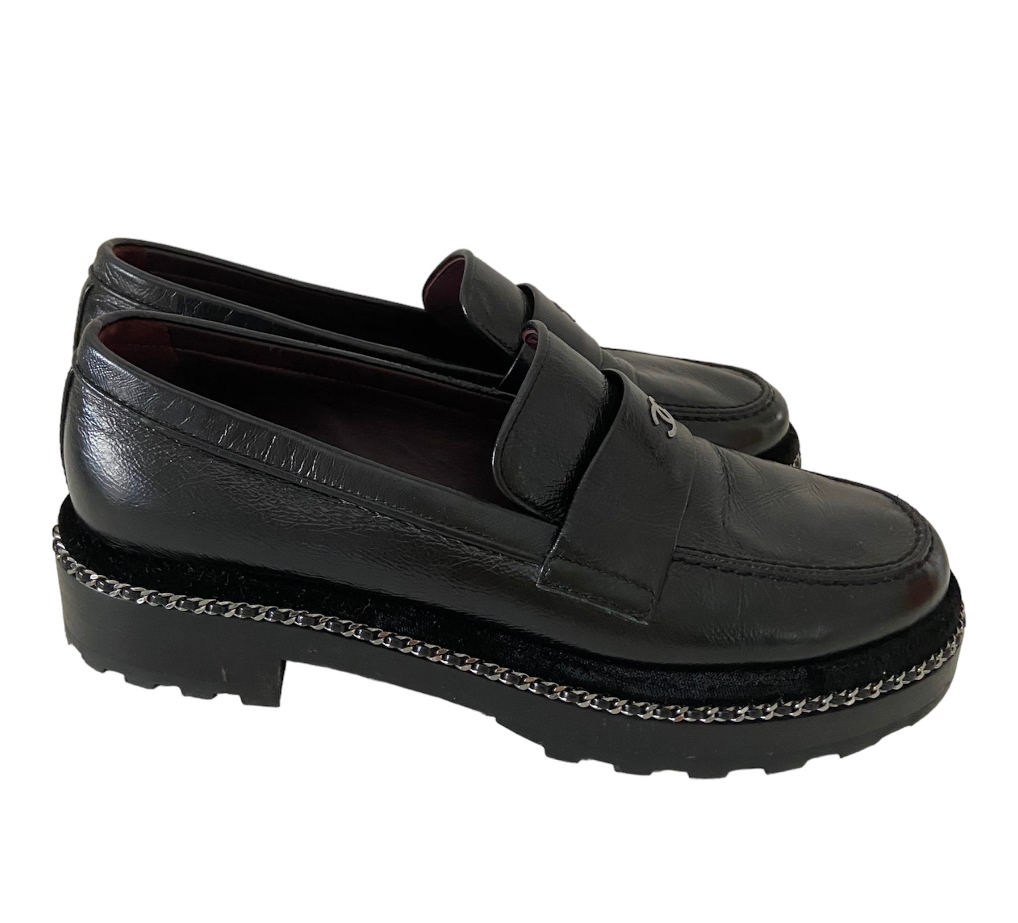 Chanel Platform Loafers