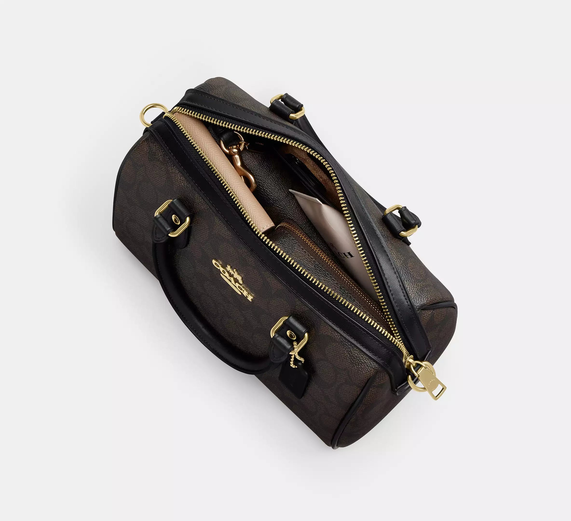Rowan Satchel In Signature Canvas