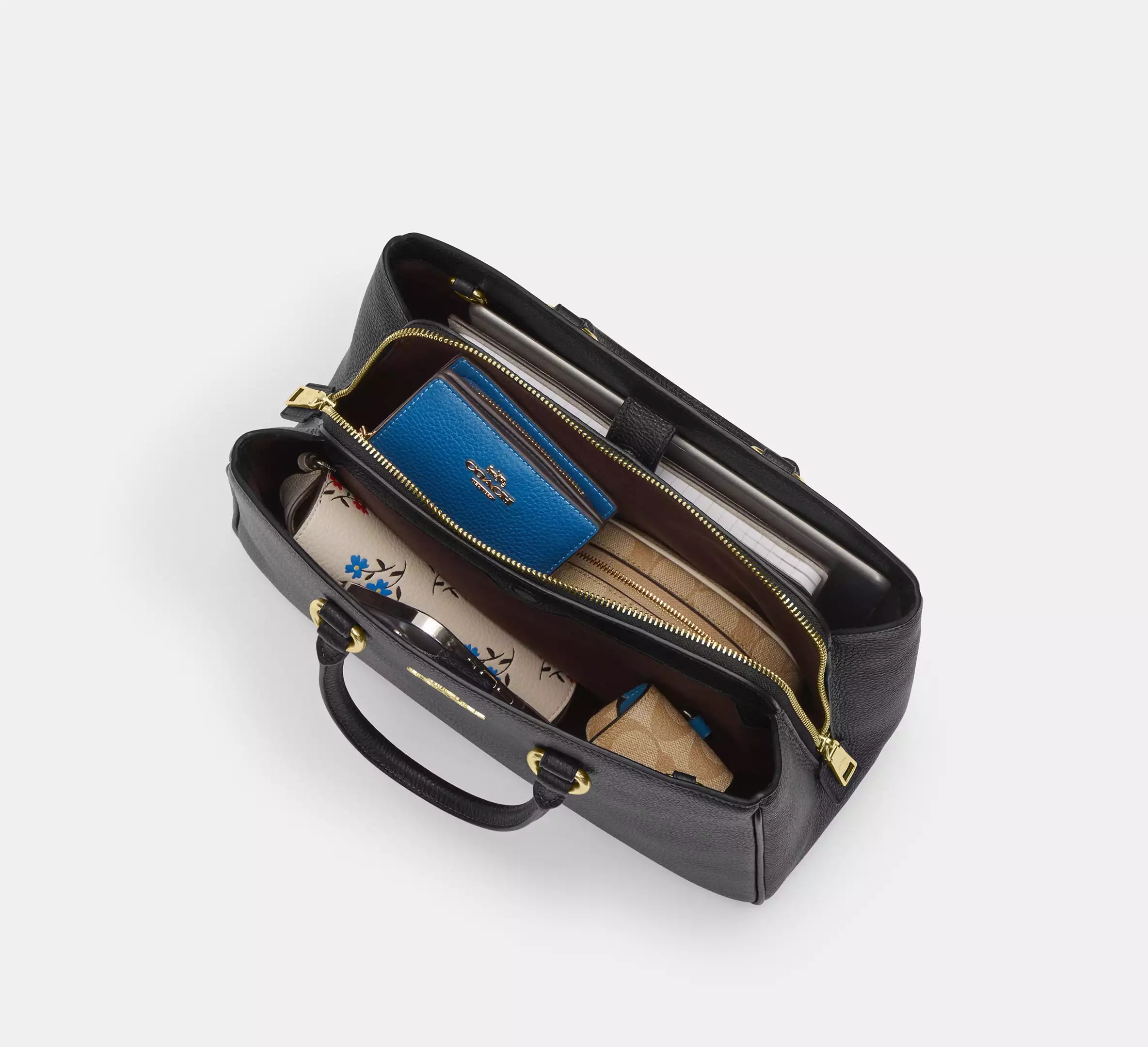 Savannah Carryall Bag In Sketch Signature Canvas