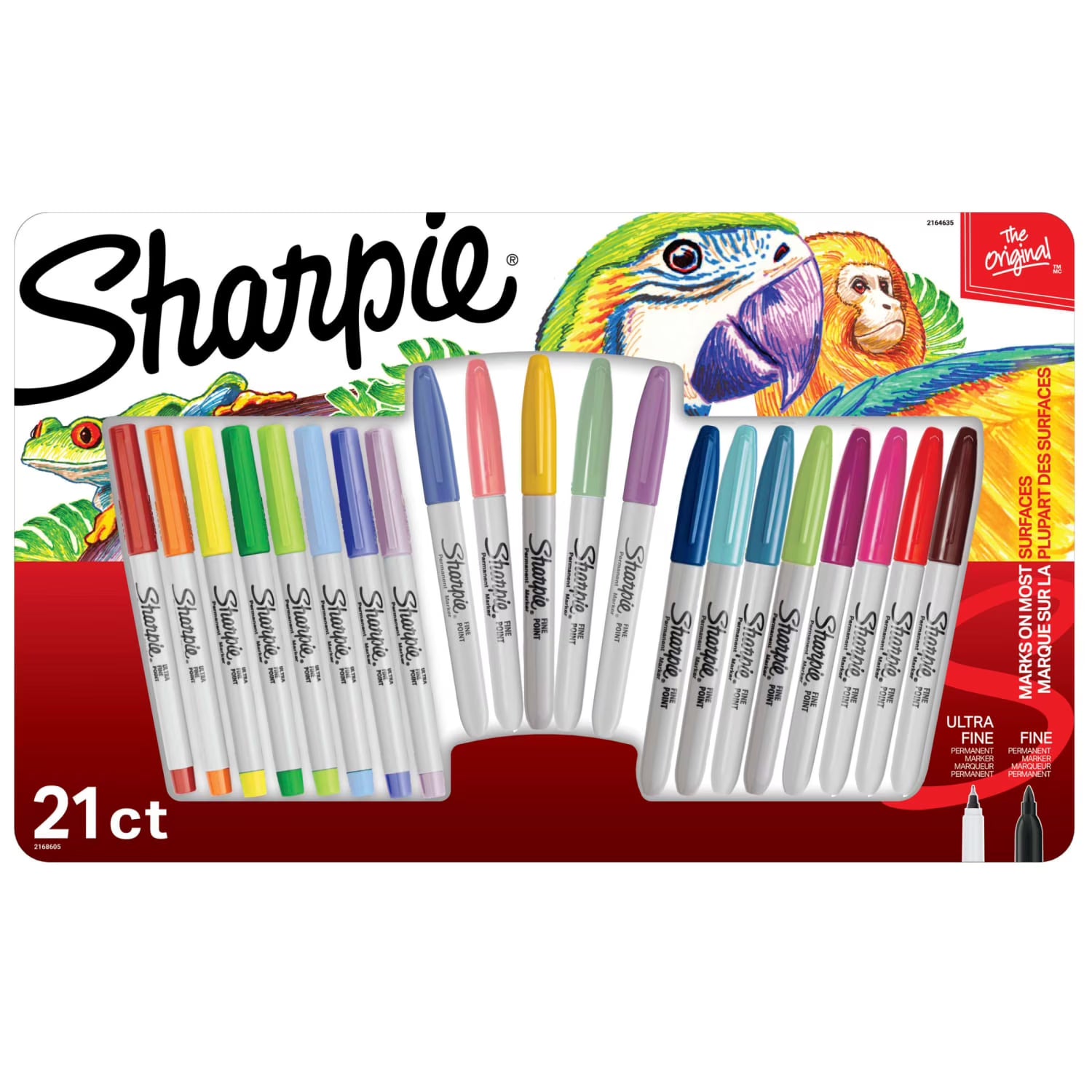 Sharpie Permanent Markers Fine and Ultra-Fine Points
