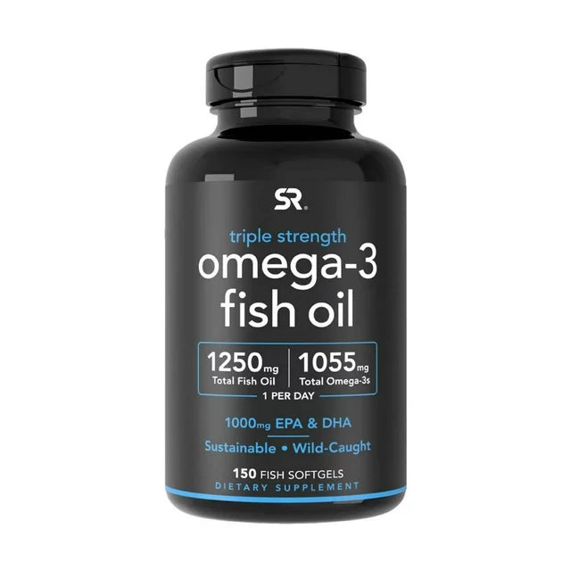 Maximiza tu Salud con Sports Research Triple Strength Omega-3 Fish OiL
