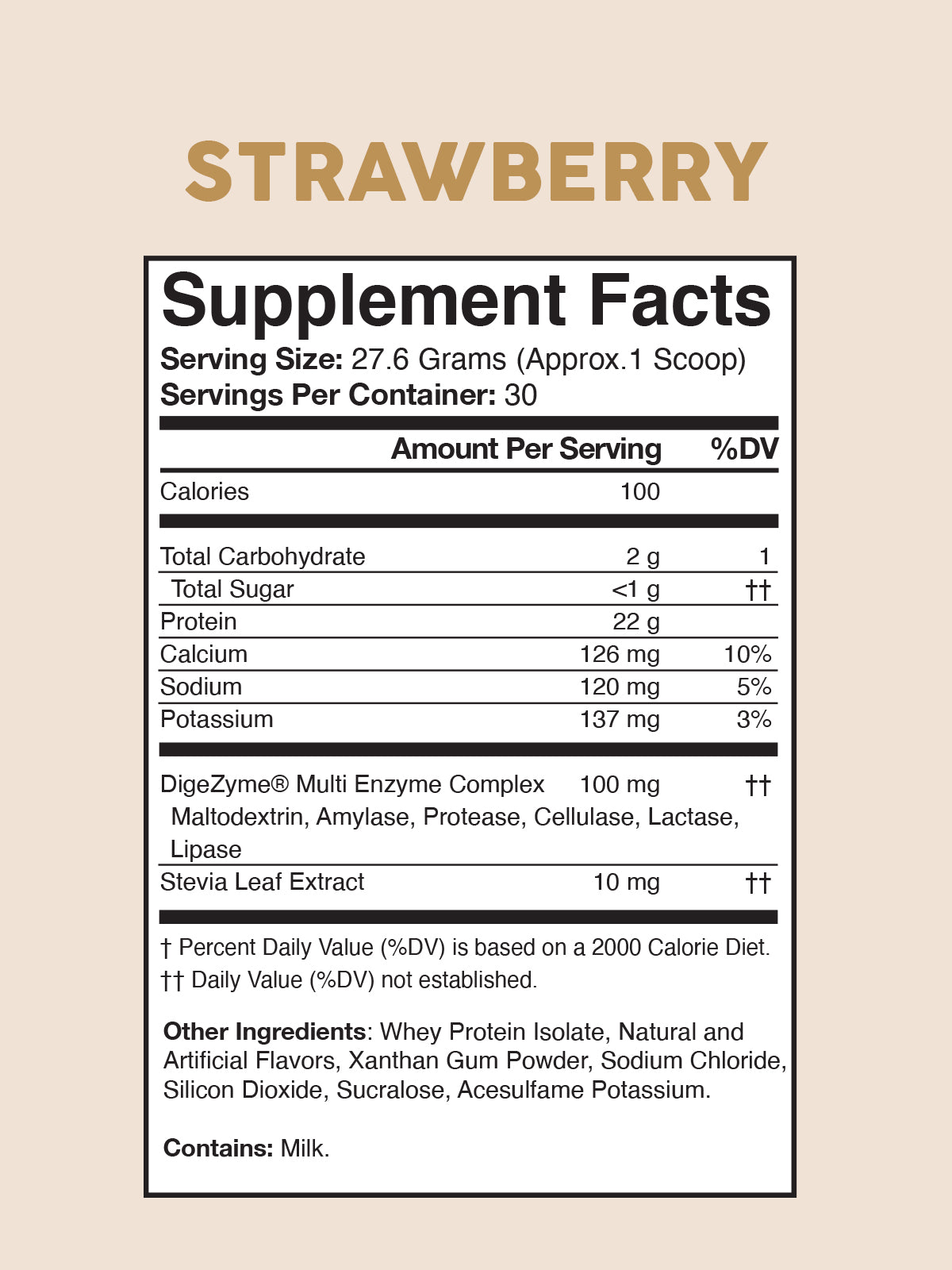 Whey Isolate Protein