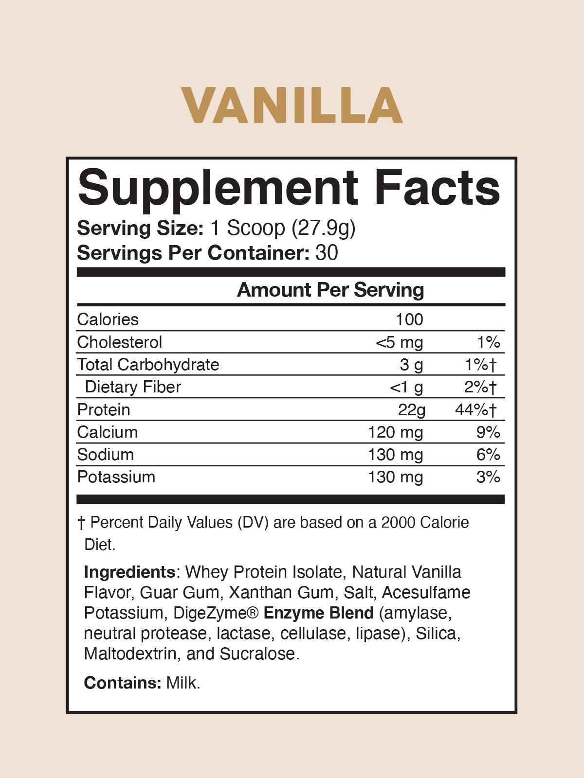 Whey Isolate Protein