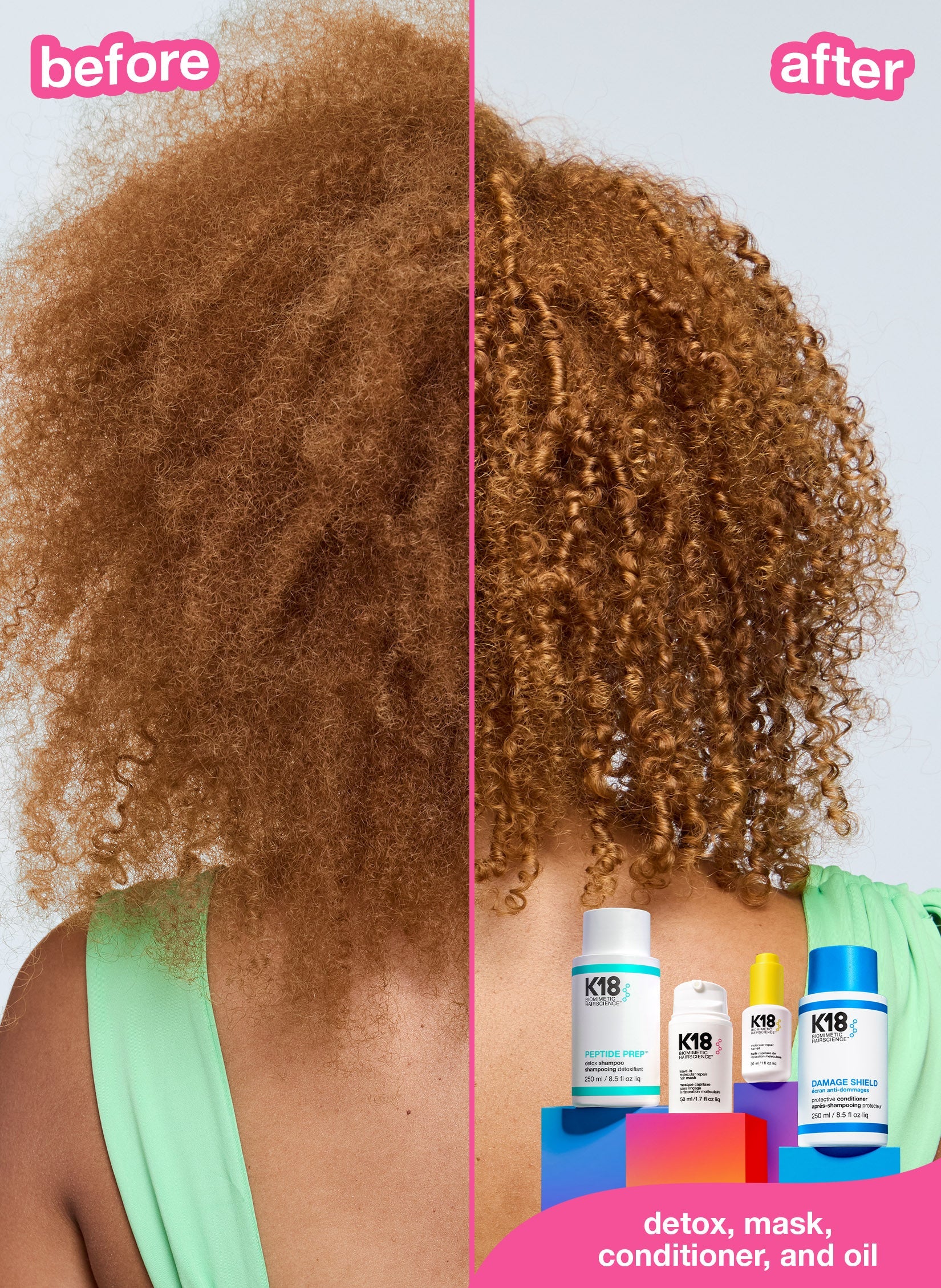 Leave-In Molecular Repair Hair Mask