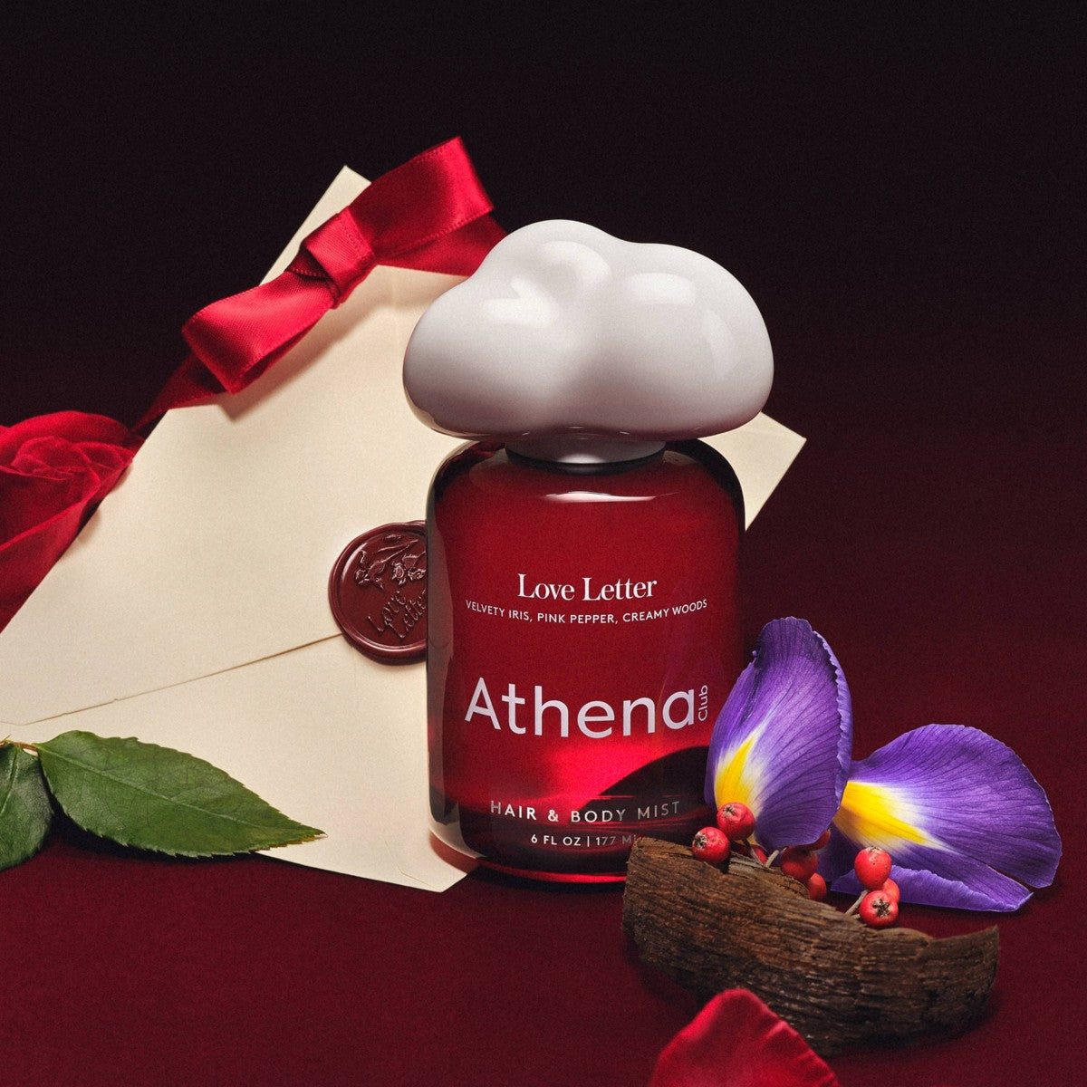 Athena Club Hair & Body Mist Love Letter 6 fl oz notas cálidas