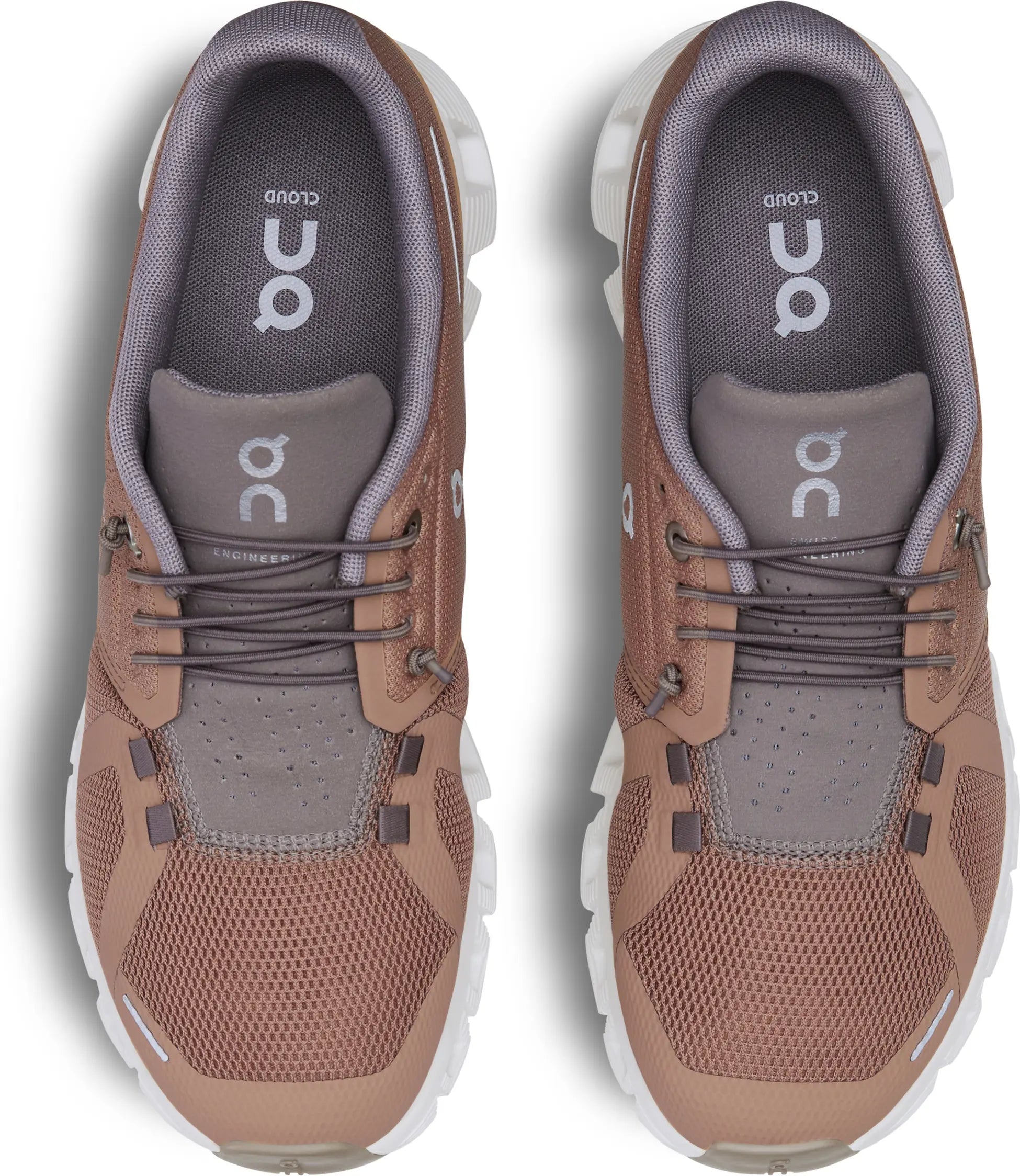 Cloud 5 Running Shoe (Mujer) - Rosebrown/ Fog