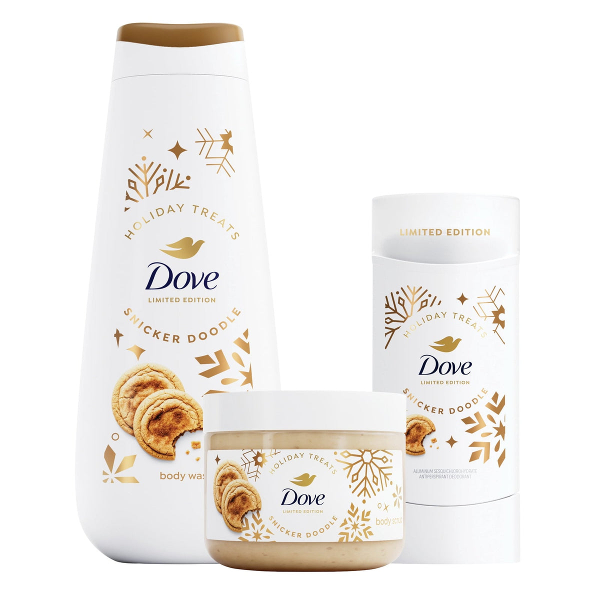 Dove Snickerdoodle Delight Gift Set, fotografía 5 de 9 del set navideño