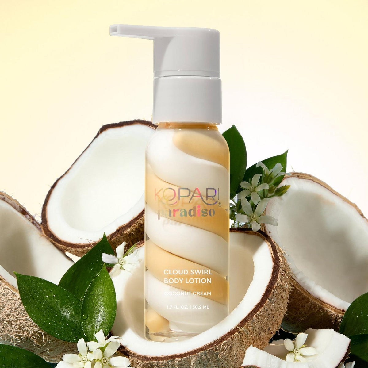 Kopari Cloud Swirl Body Lotion Vanilla Breeze, crema corporal con vainilla y almendras tostadas
