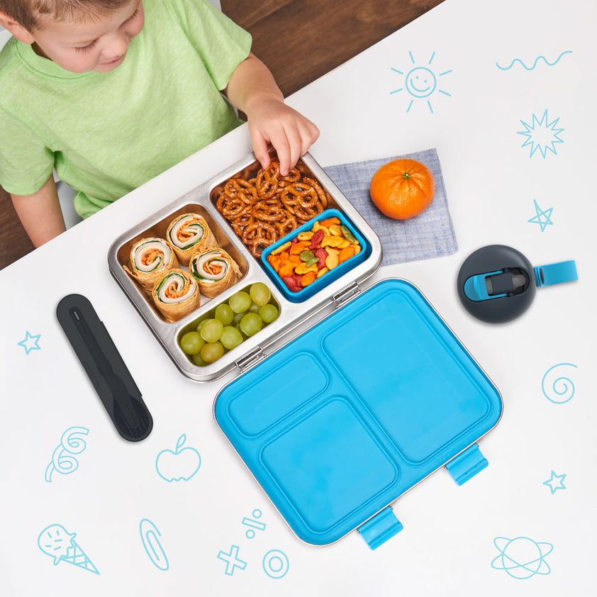 Bentgo Kids Stainless Steel Prints Lunch Box