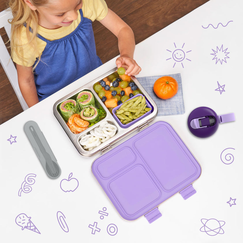 Bentgo Kids Stainless Steel Prints Lunch Box