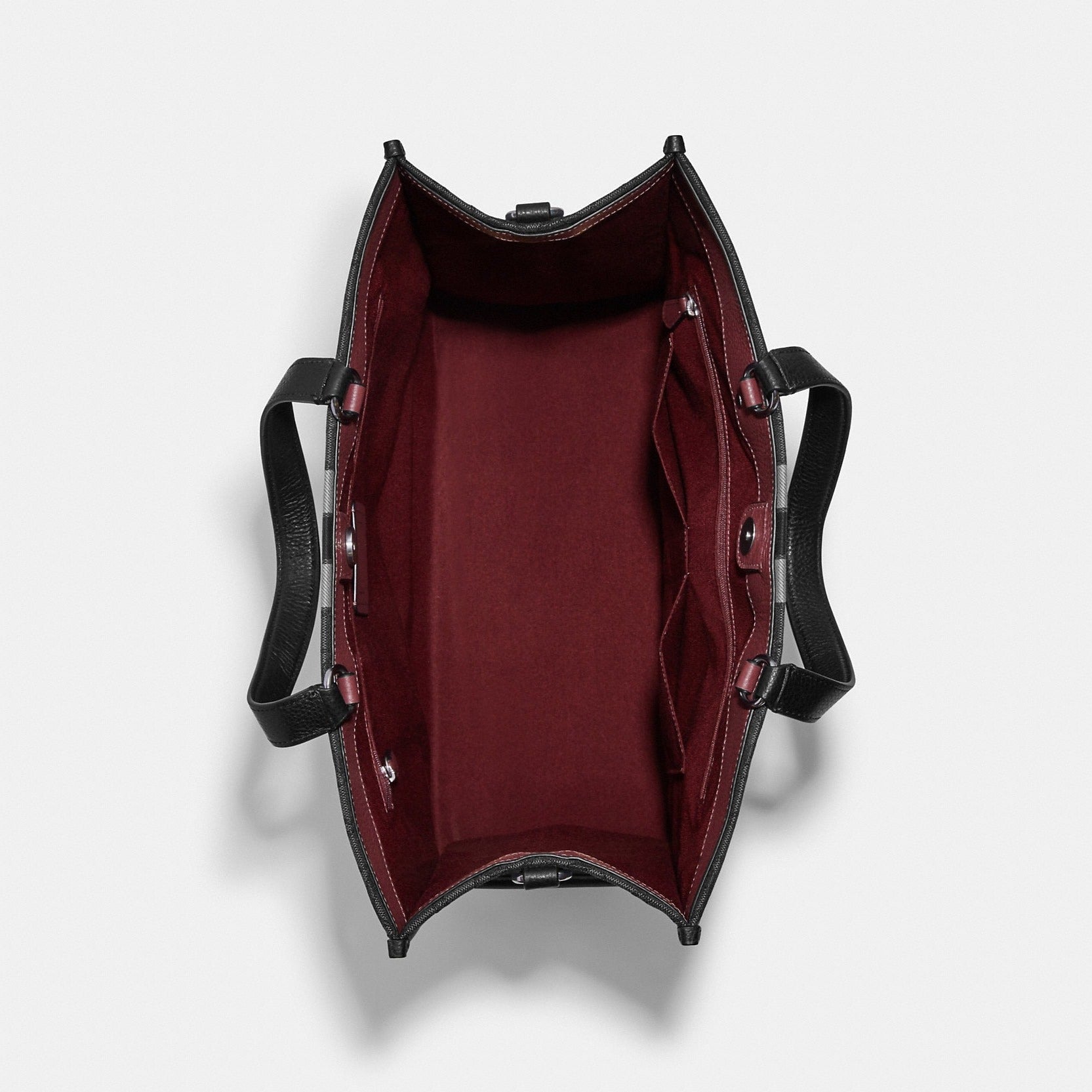 Dempsey Tote 40 In Signature Jacquard With Stripe And Coach Patch