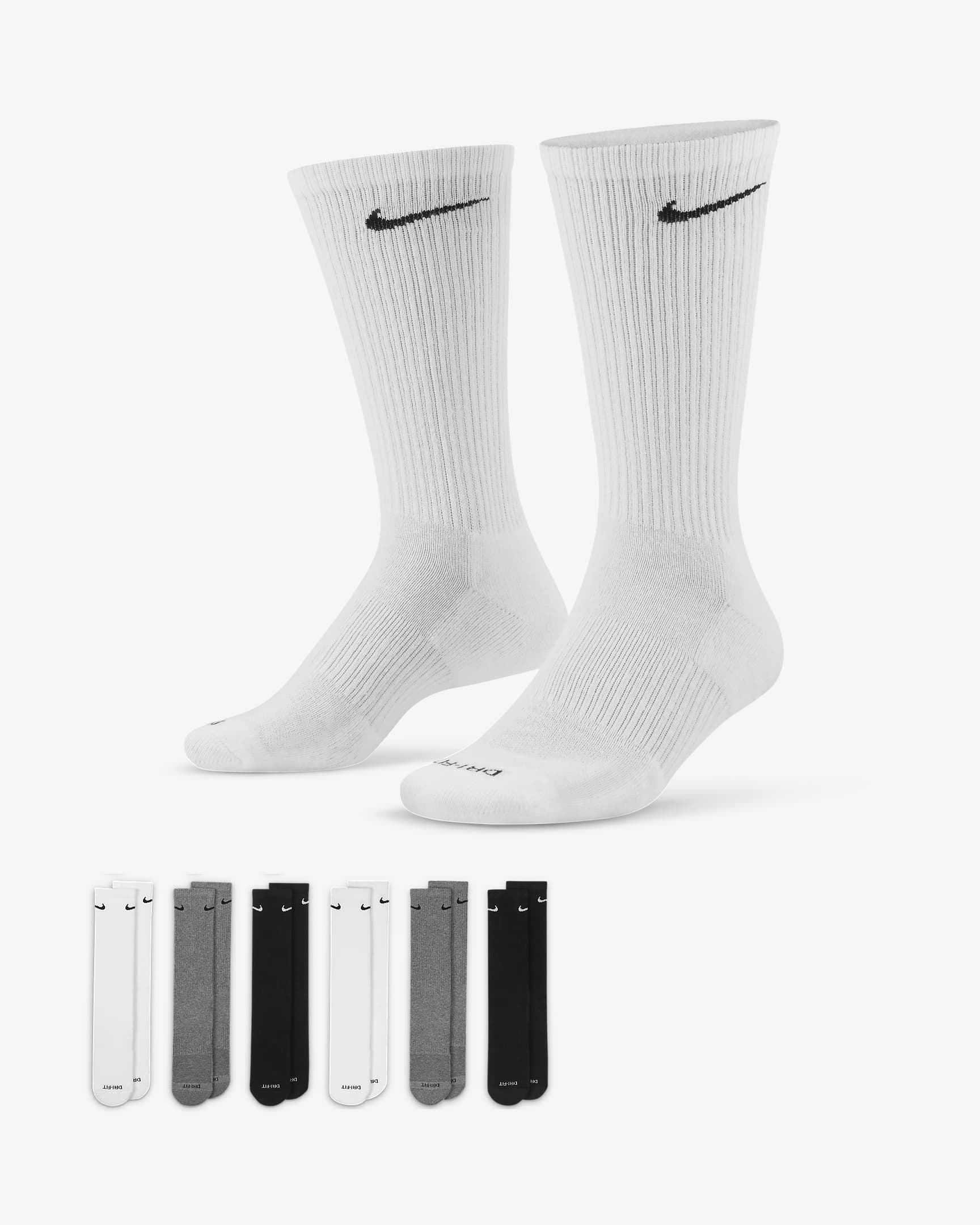Nike Everyday Plus Cushioned (6 pares)