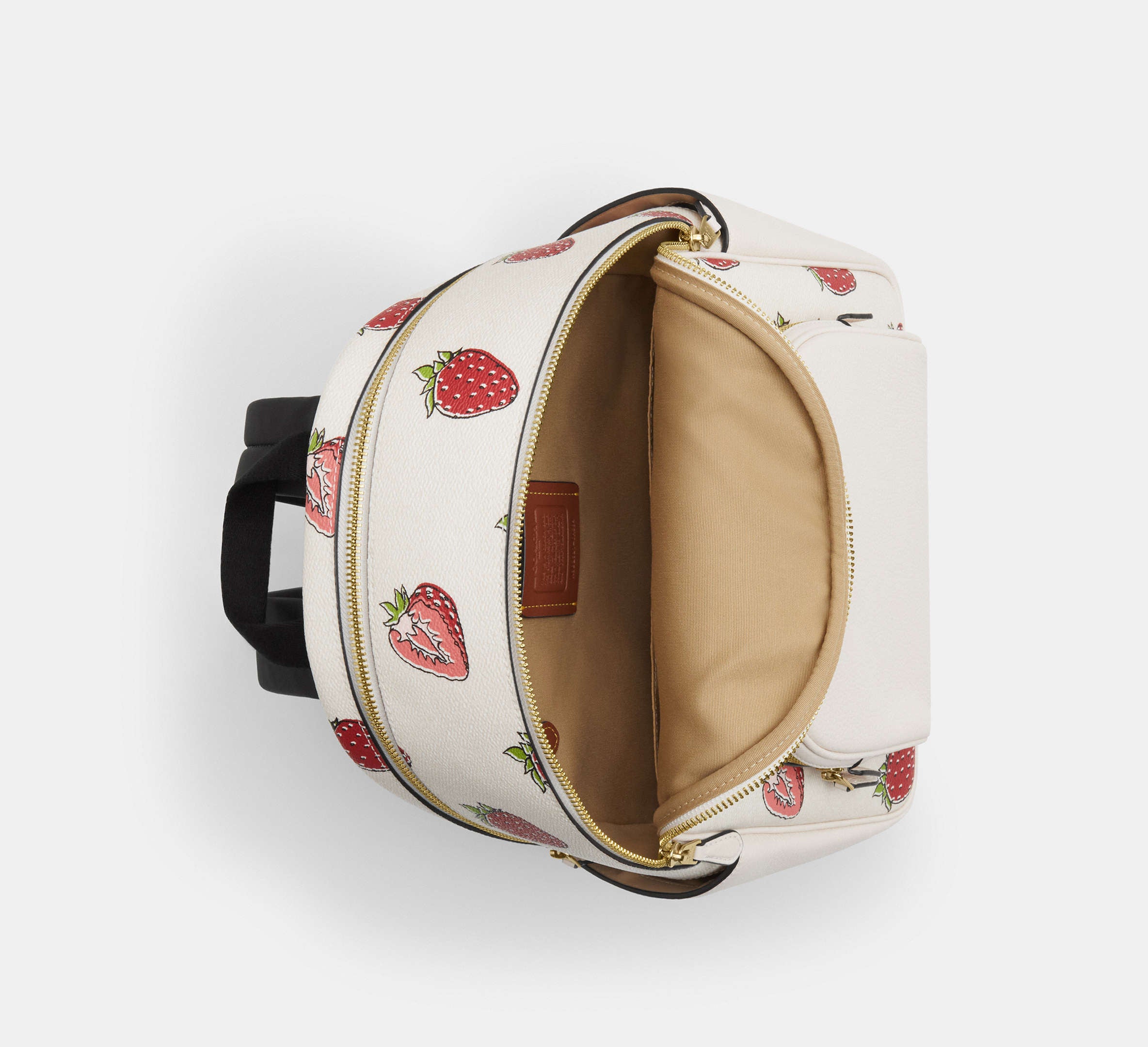Court Backpack With Cherry Print