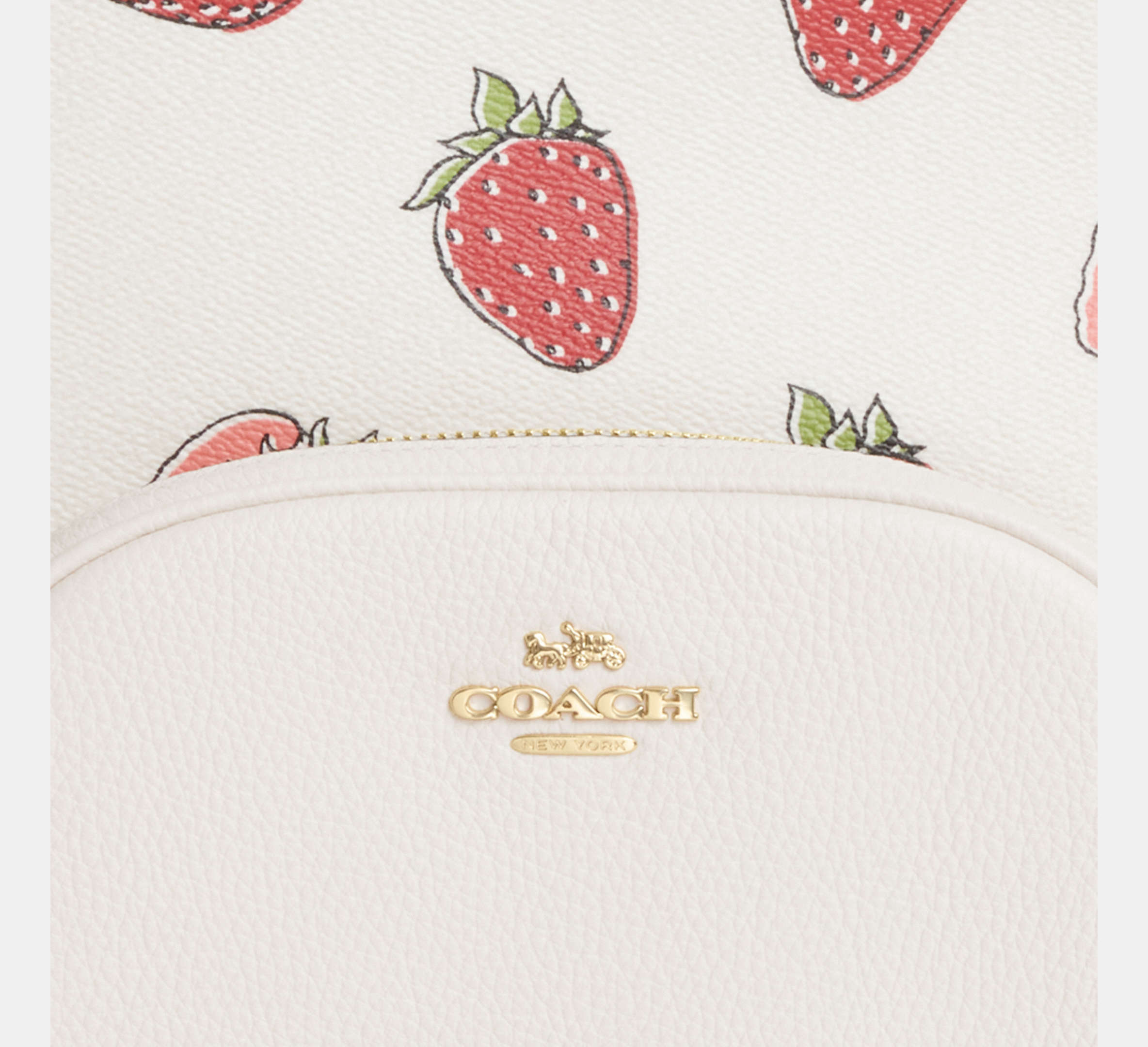Court Backpack With Cherry Print