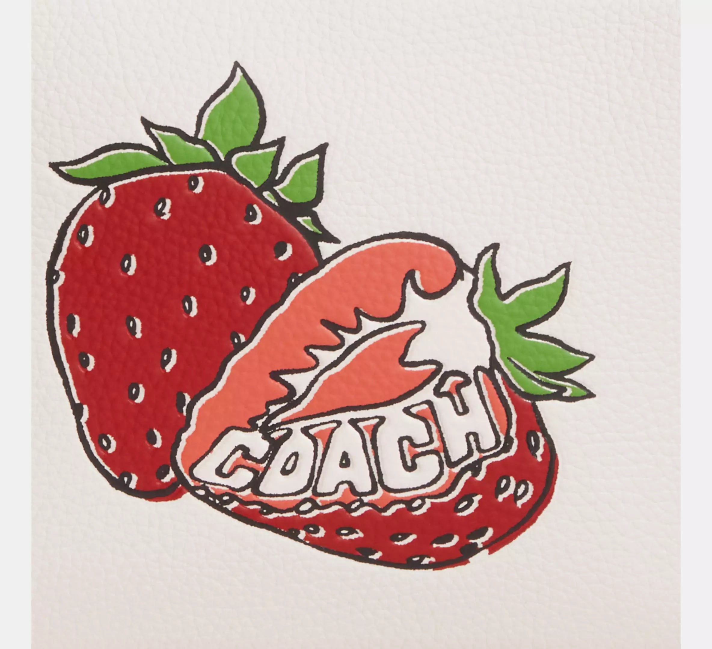 Jamie Camera Bag With Strawberry Graphic