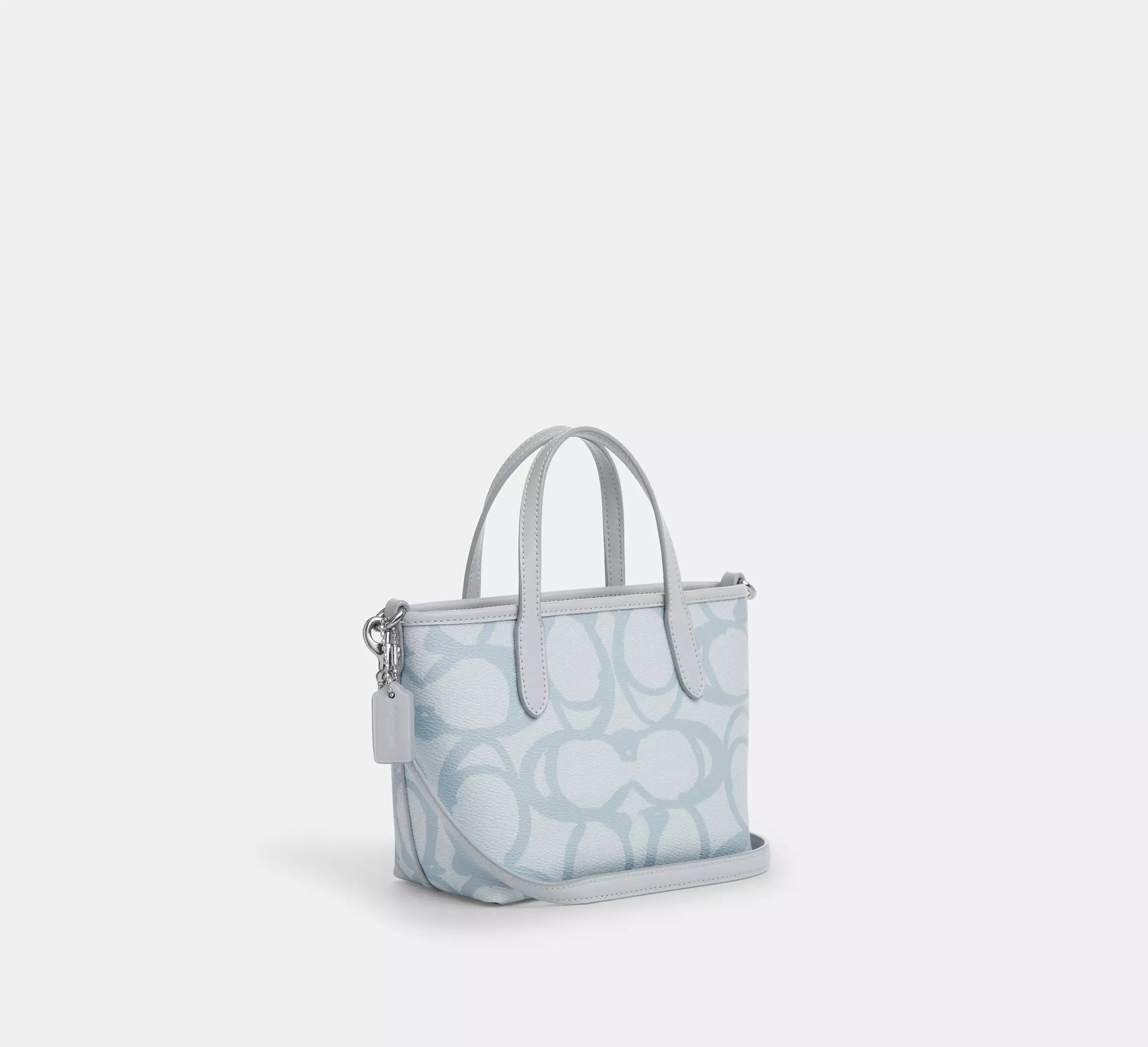 City Mini Tote Bag In Sketch Signature Canvas
