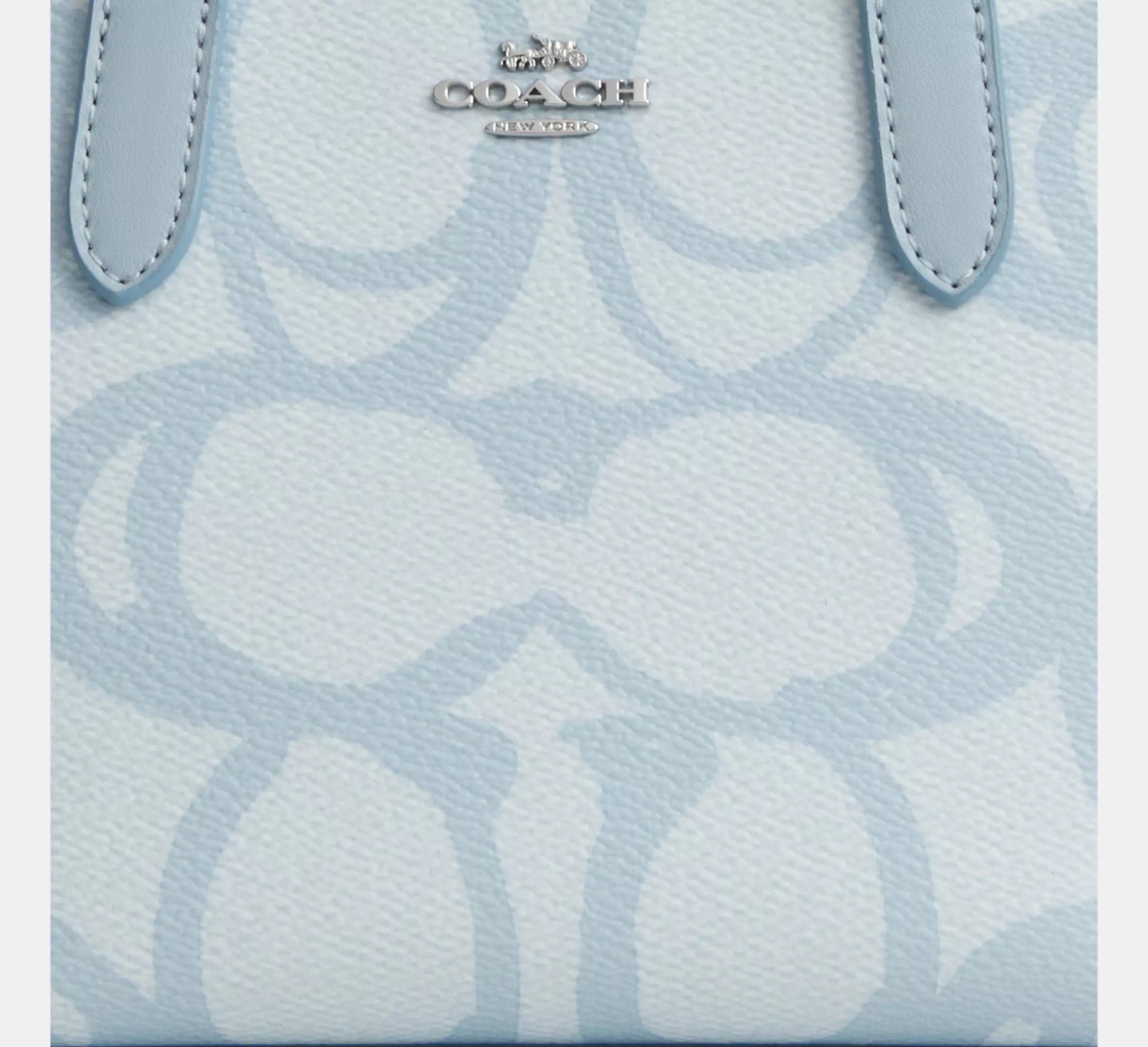 City Mini Tote Bag In Sketch Signature Canvas