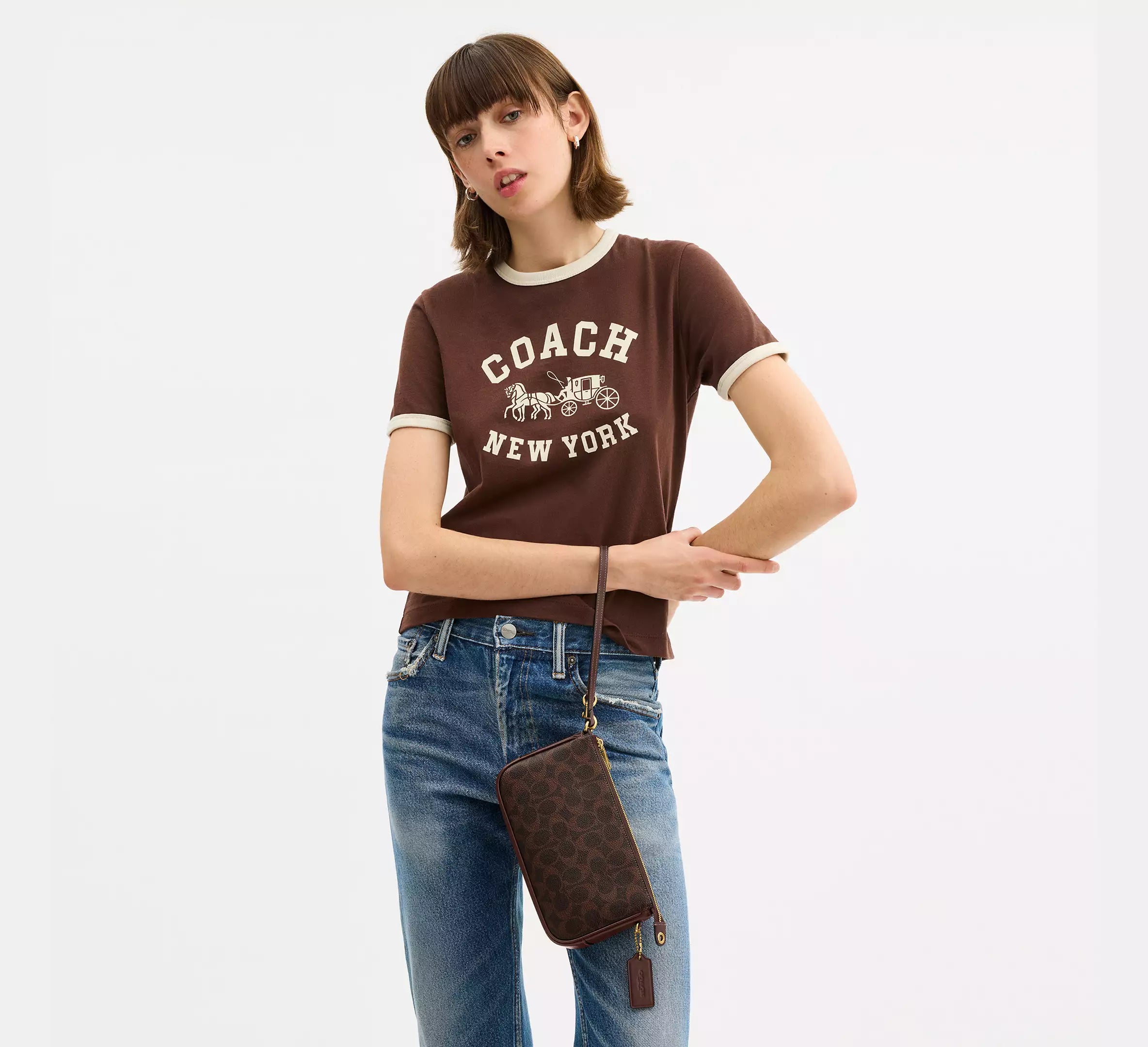 Plaza Bag In Signature Canvas
