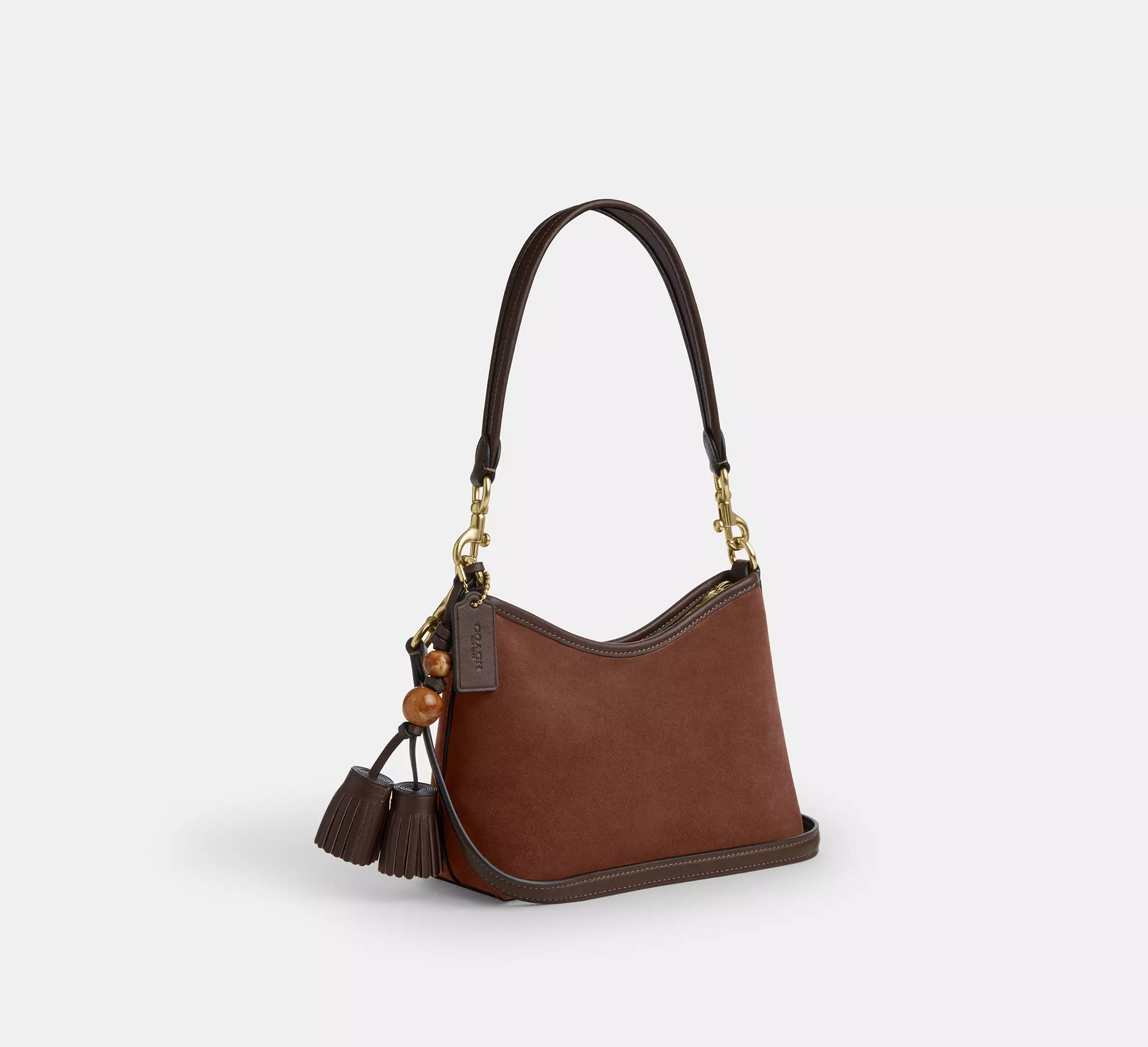 Laurel Small Shoulder Bag With Tassels