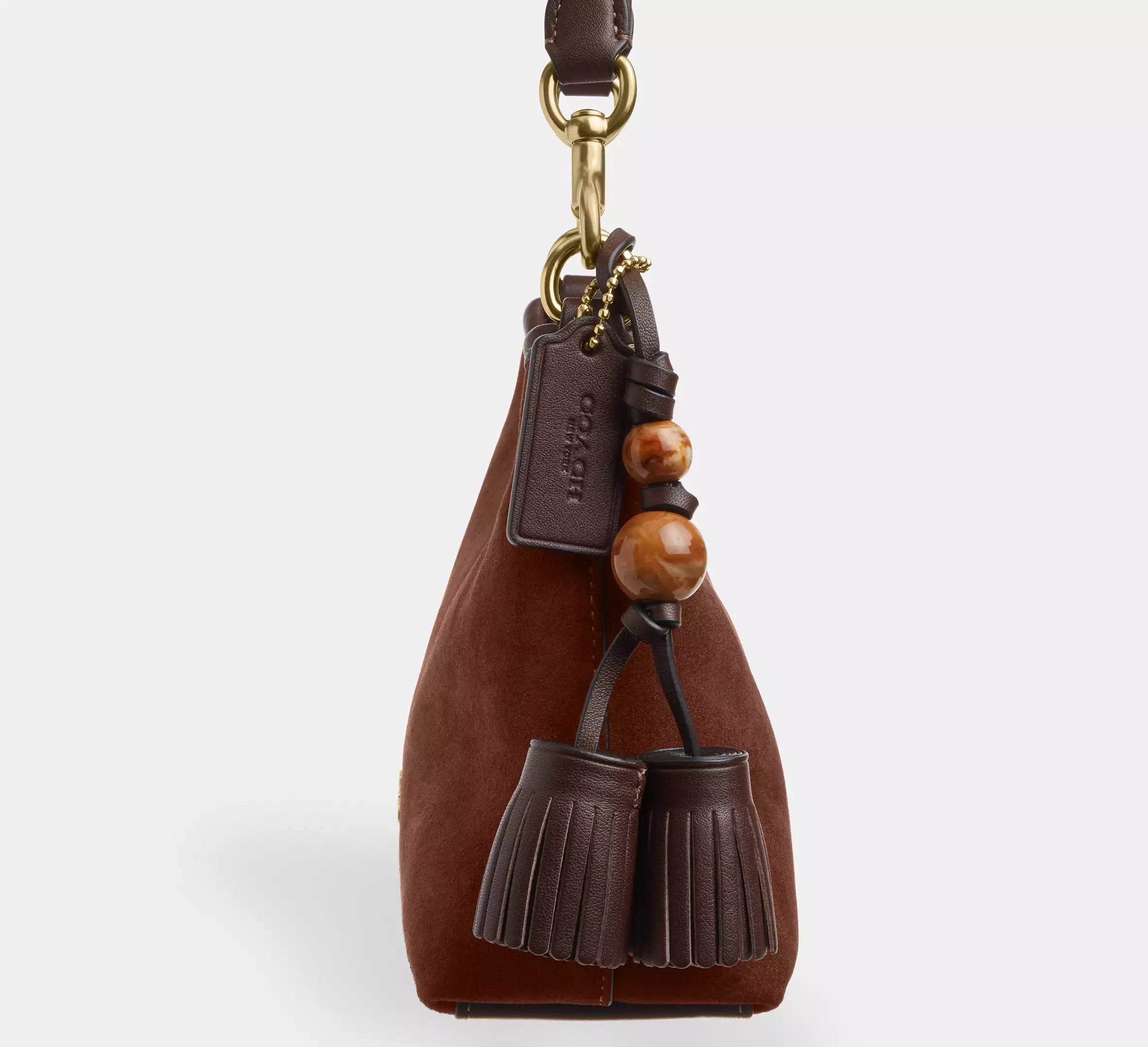 Laurel Small Shoulder Bag With Tassels