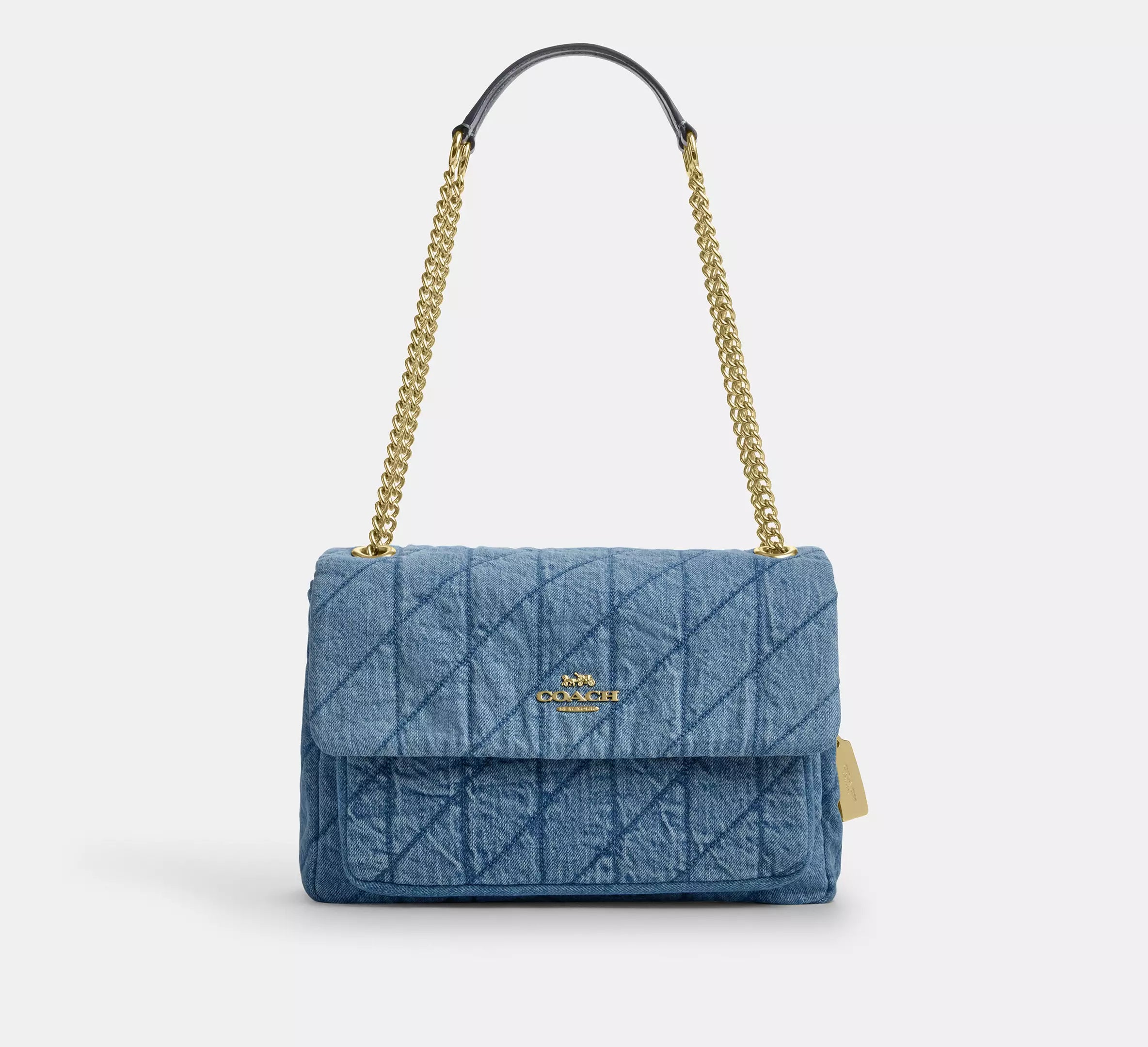 Elodie Crossbody Bag In Regenerative Cotton With Quilting