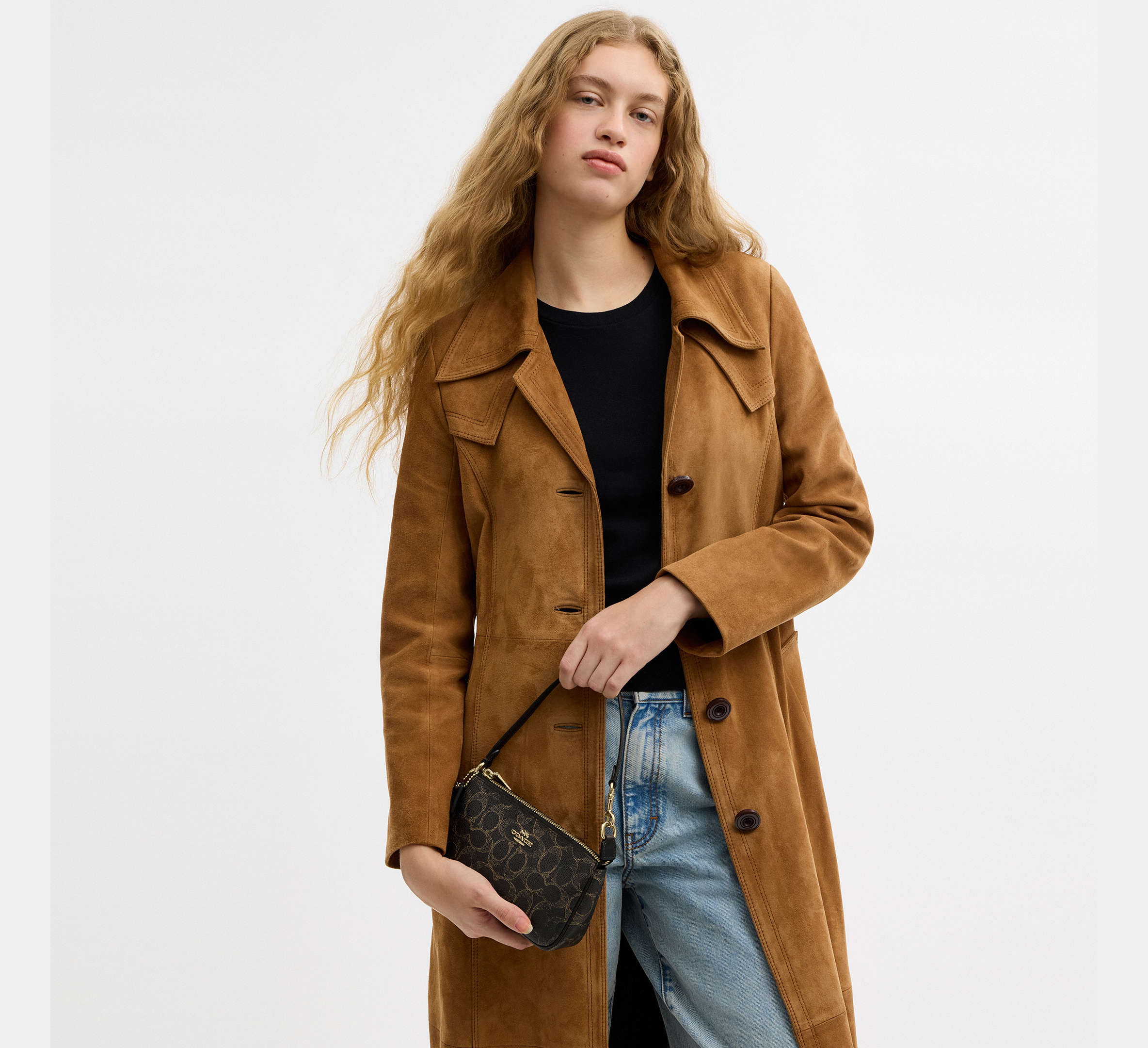 Nolita 19 In Loved Signature Canvas With Charms